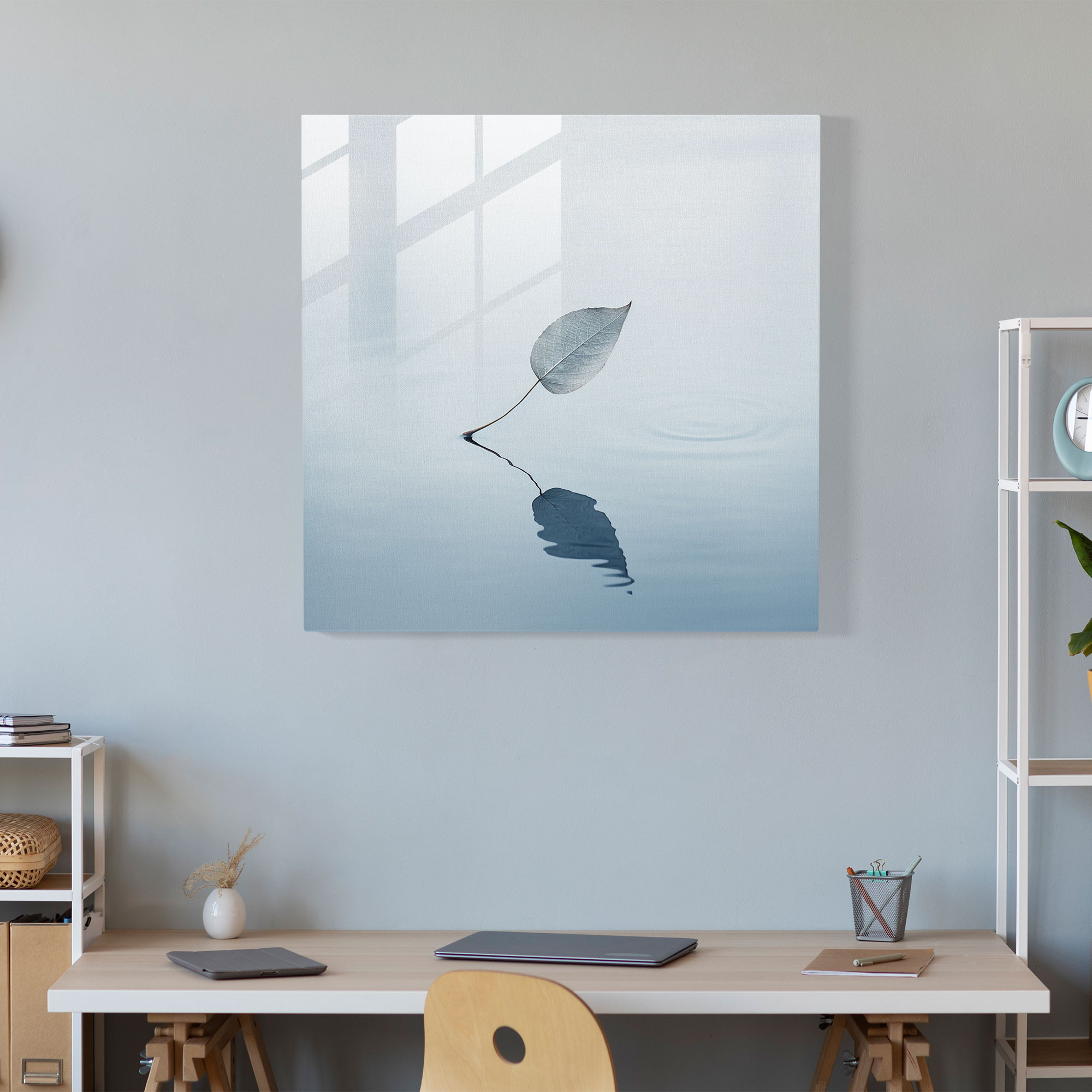 Blätter Dekoration - Minimalistische Fotografie Modern Art Blätter