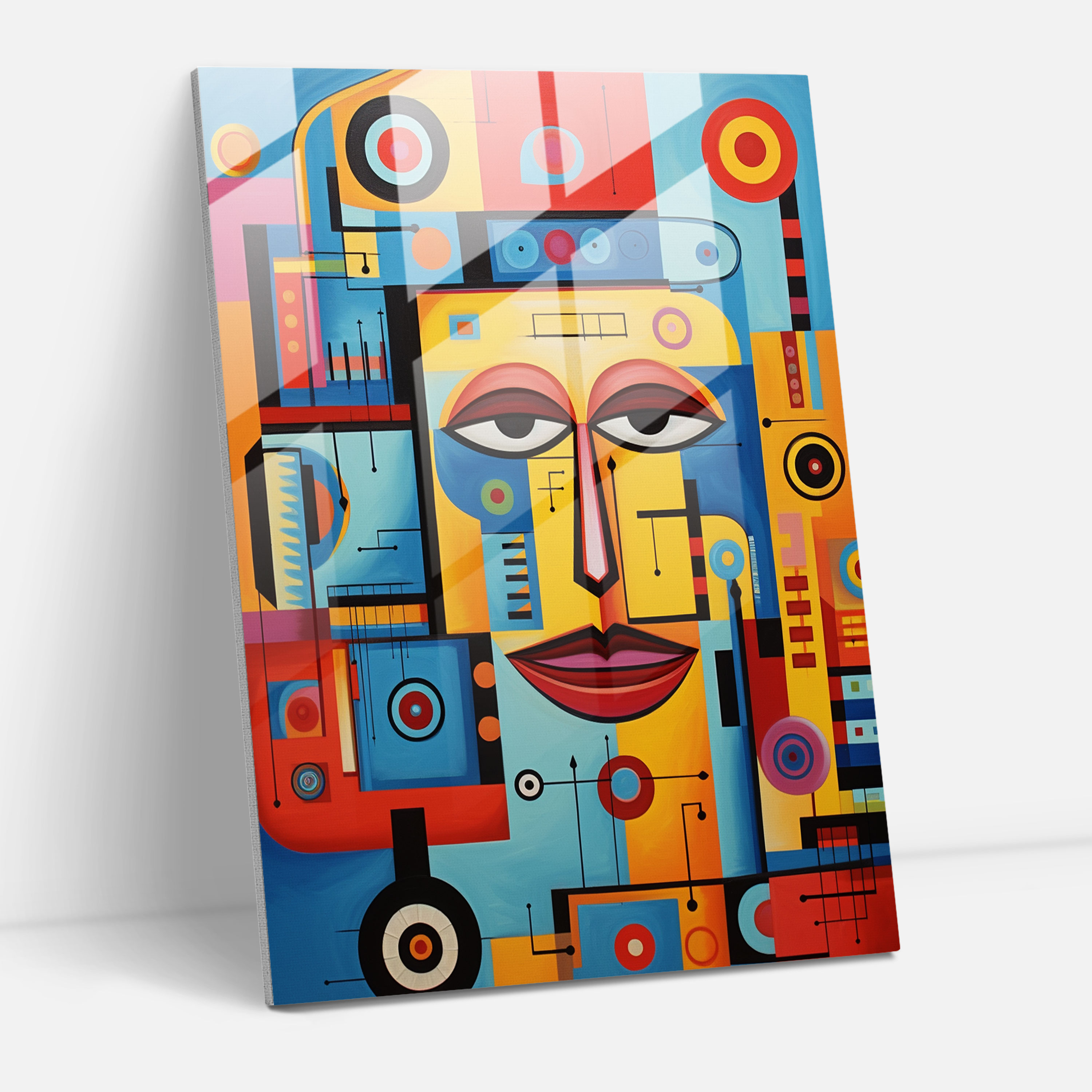 Inca Civilization Glass Print - Mayan, Glass Wall Art, Modern Art, Glass Print