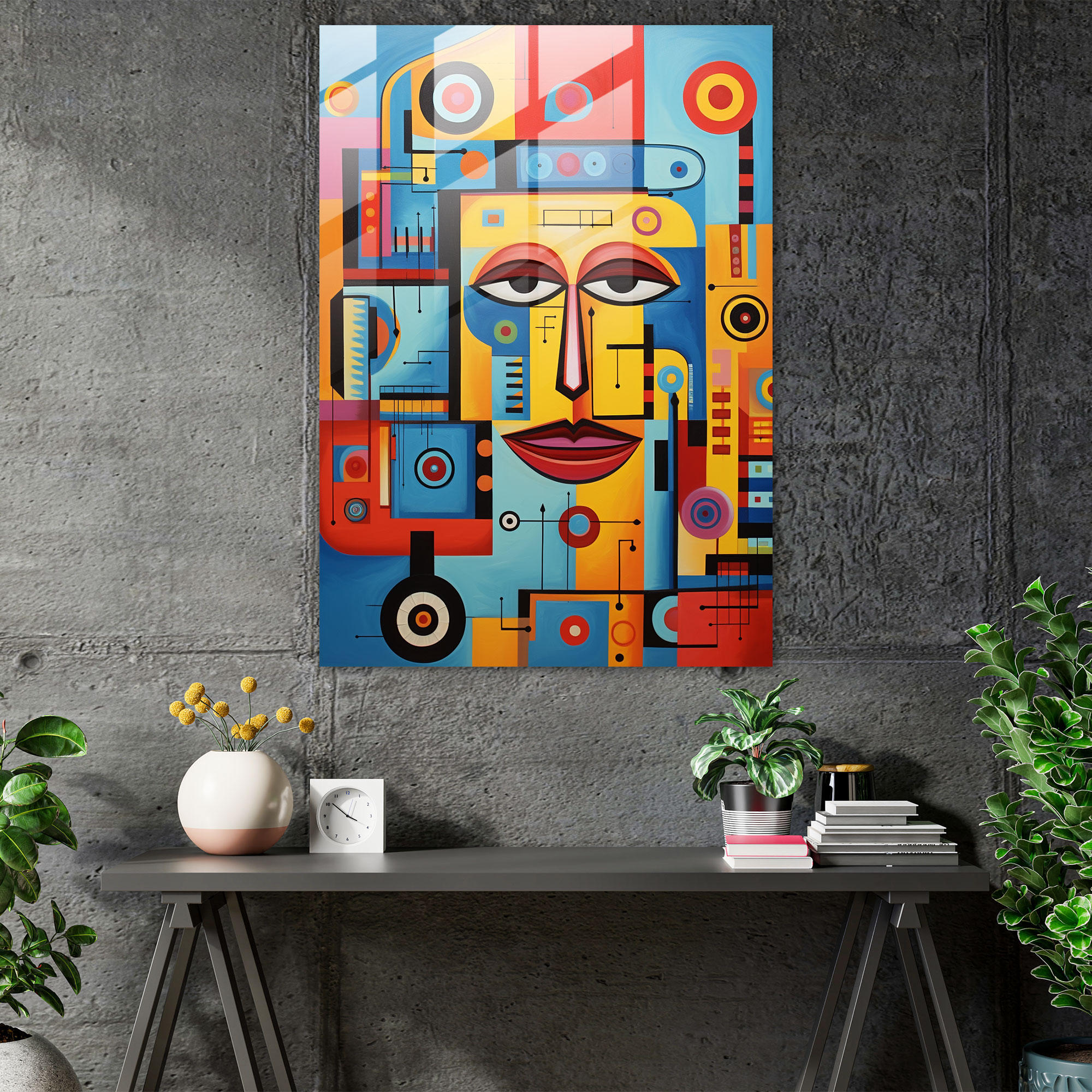 Inca Civilization Glass Print - Mayan, Glass Wall Art, Modern Art, Glass Print
