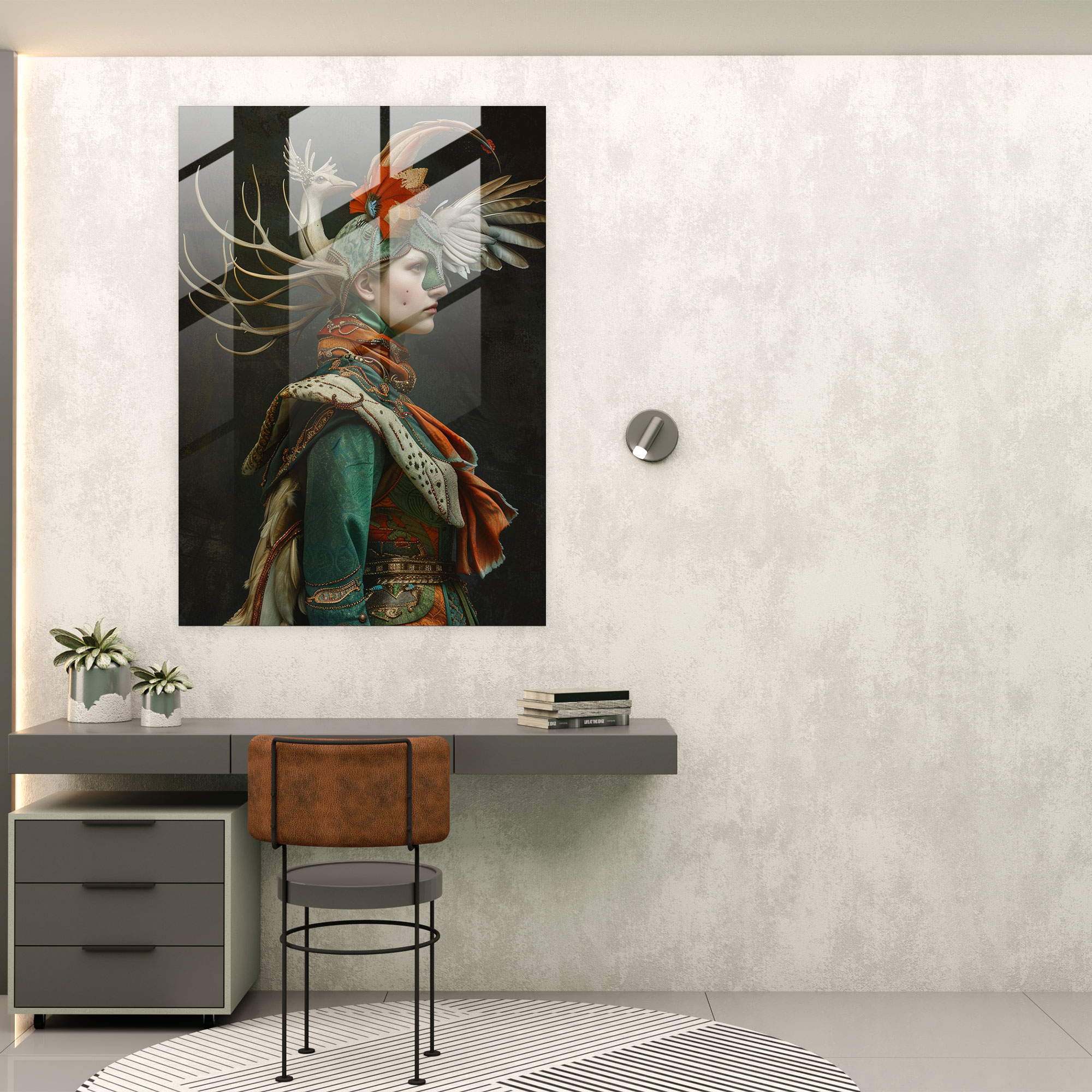 Efsanevi Maniyerizm Cam Sanatı - Modern ve Çağdaş Sanat Eseri