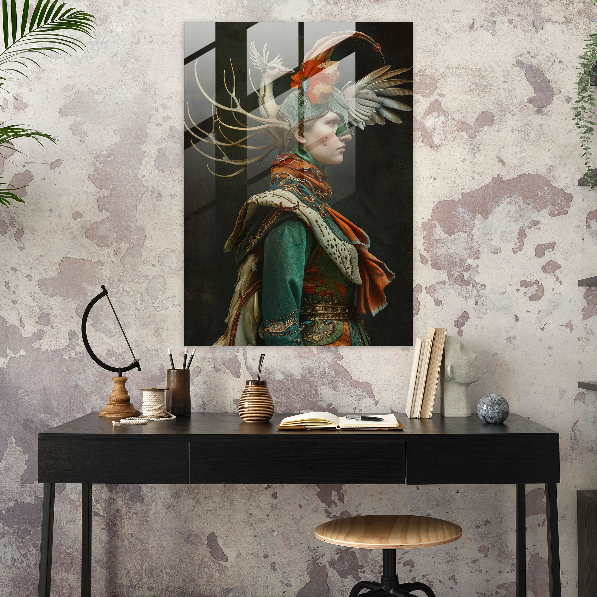 Efsanevi Maniyerizm Cam Sanatı - Modern ve Çağdaş Sanat Eseri