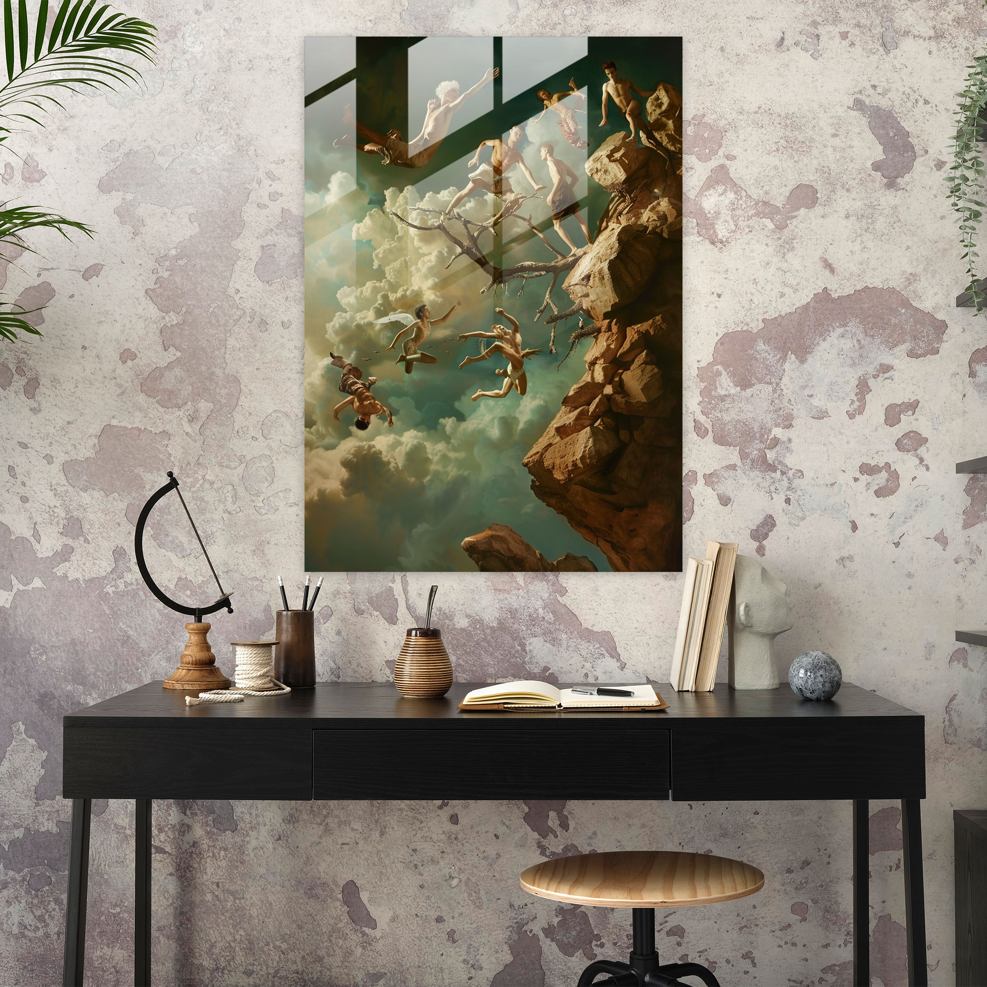 Mannerizm Modern Sanat: Gerçeküstü Merak - Kanvas Tablo