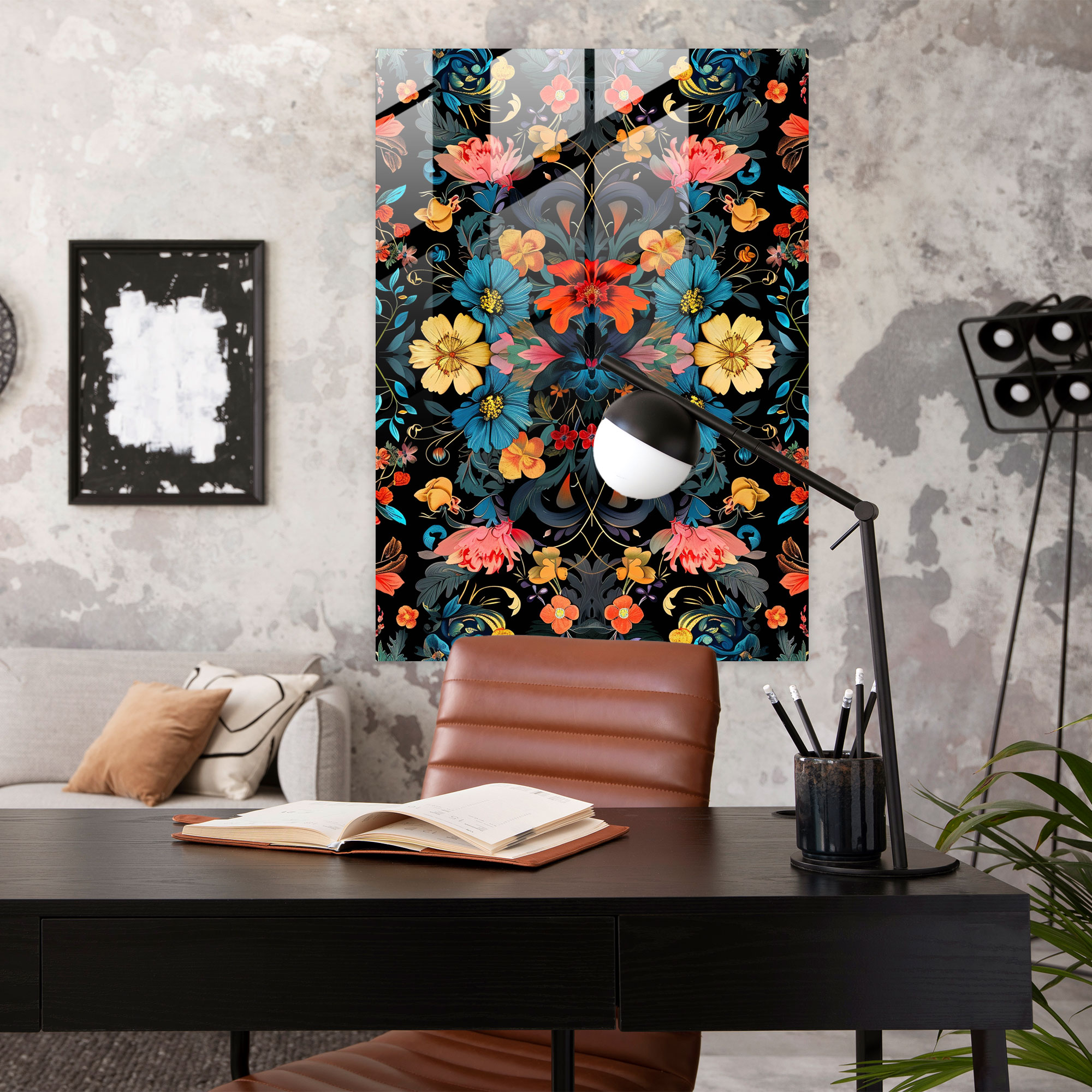 Mannerism Cam Tablo Sanatı - Modern Sanat Duvar Dekorasyonu