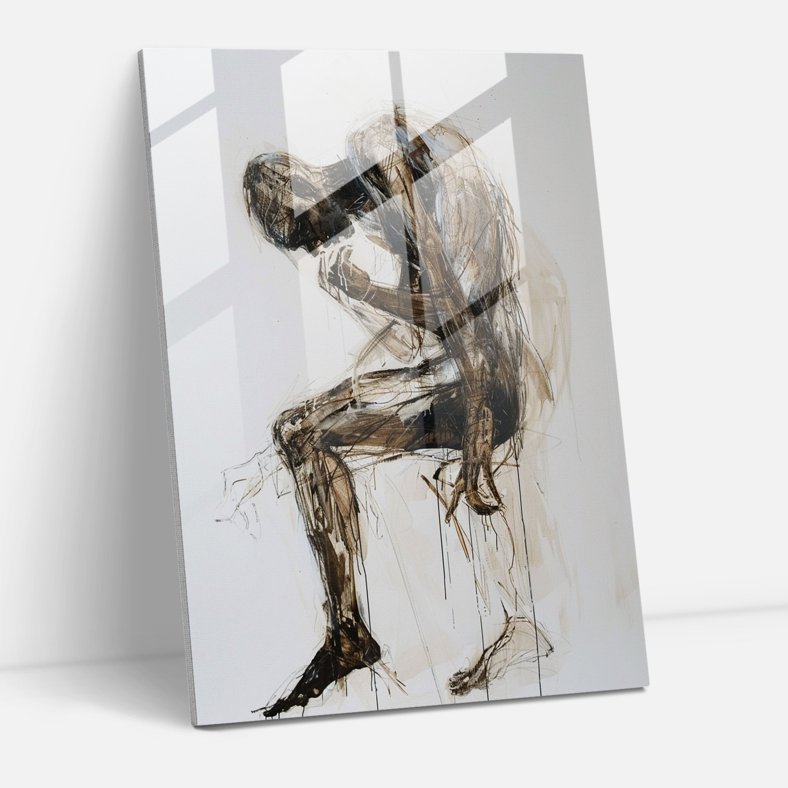 Mannerism İfadeler Cam Tablo - Mannerism Cam Tablo Cam Sanatı Duvar Dekorasyonu