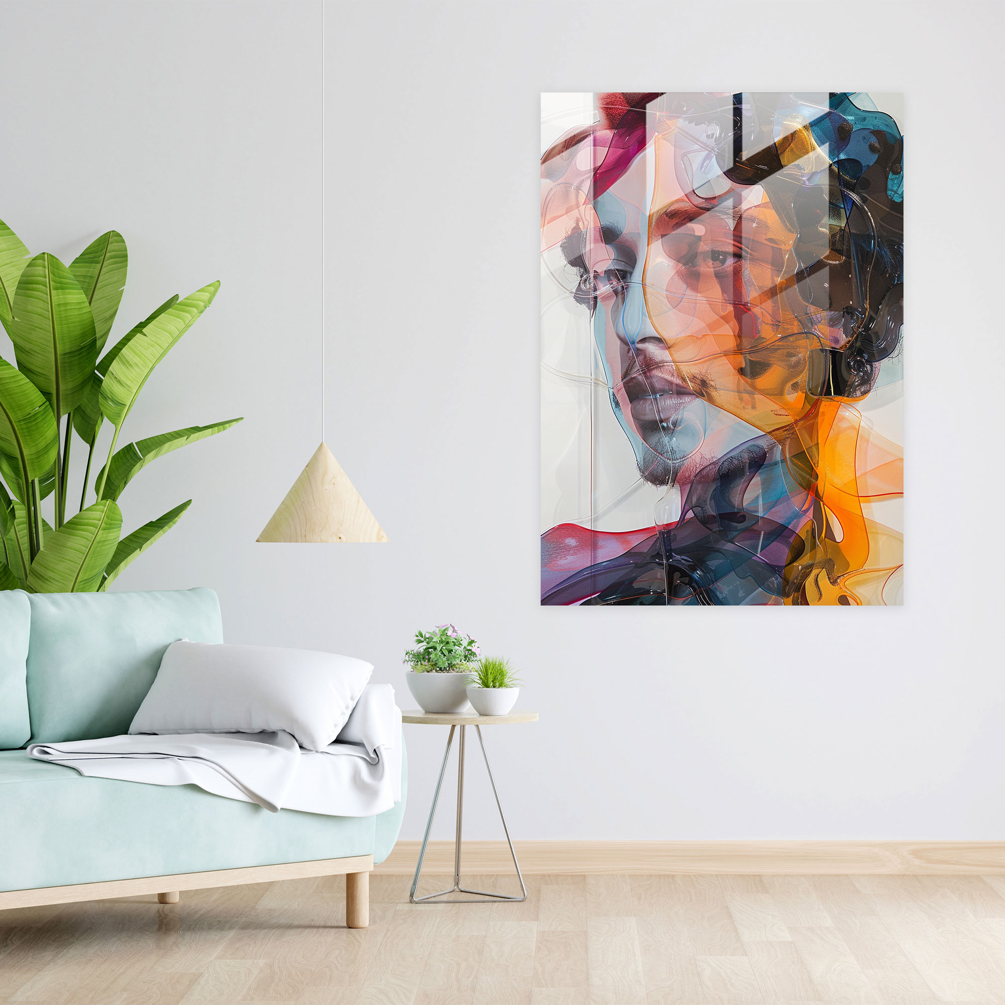 Bozulmuş Figürler Mannerism Cam Sanatı - Modern Sanat Cam Sanatı