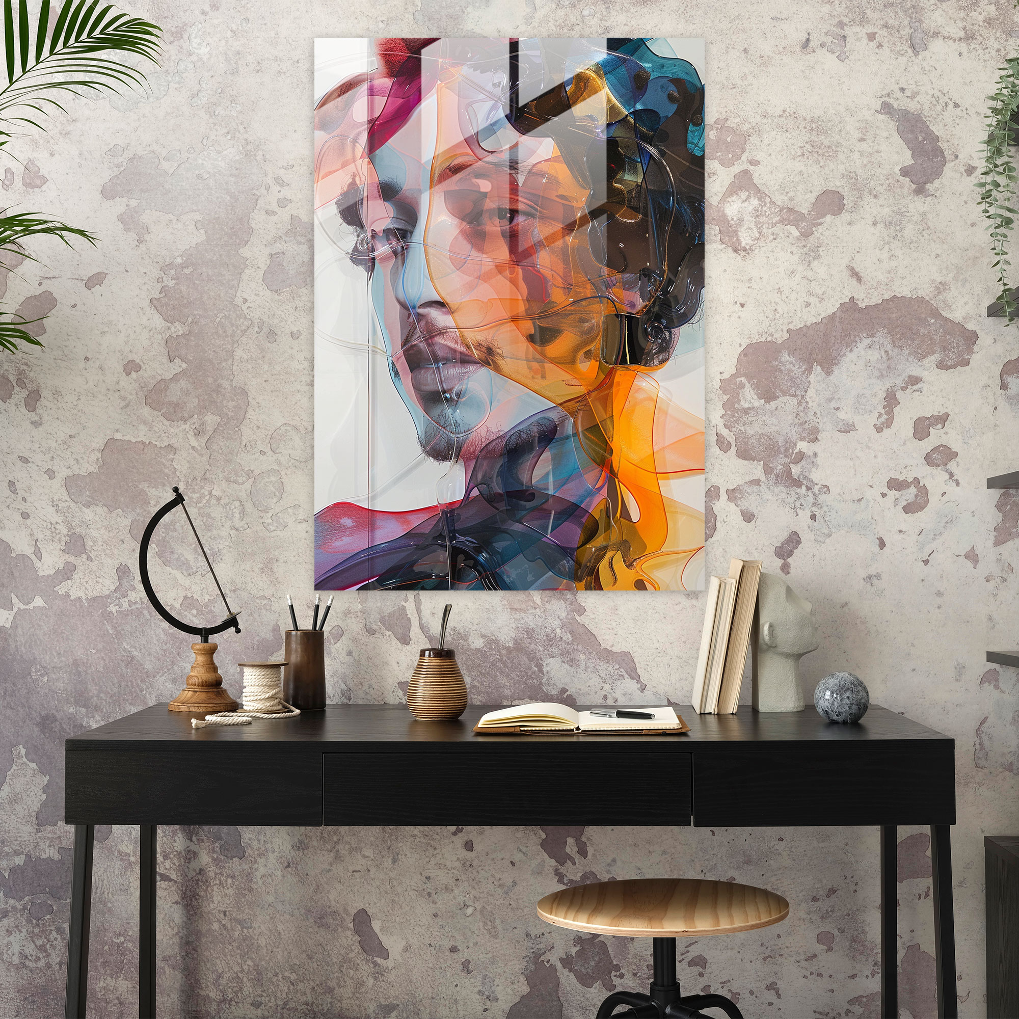 Bozulmuş Figürler Mannerism Cam Sanatı - Modern Sanat Cam Sanatı