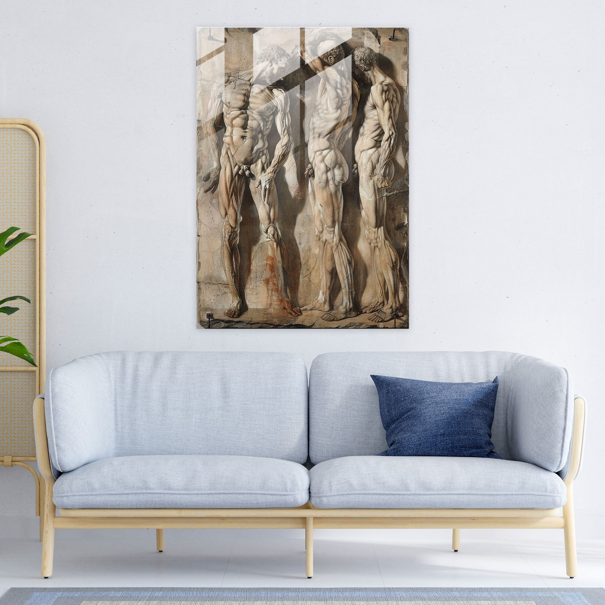 Mannerism Cam Tablo - Ev Dekorasyonu Modern Sanat
