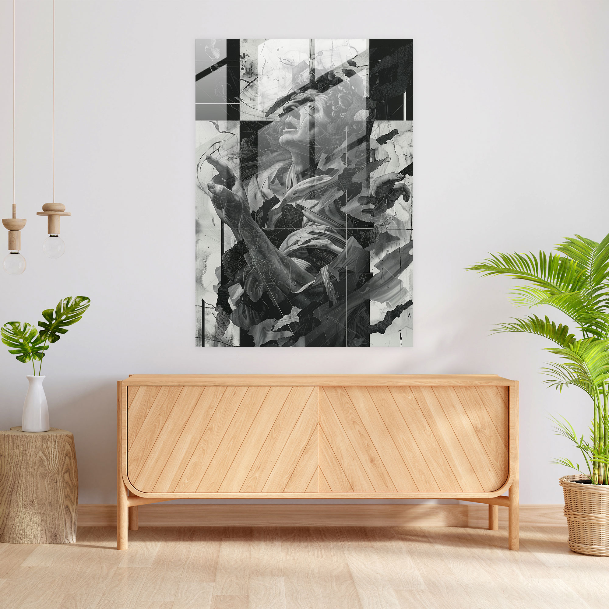 Mannerism Glasbild für die moderne Wohnraumgestaltung