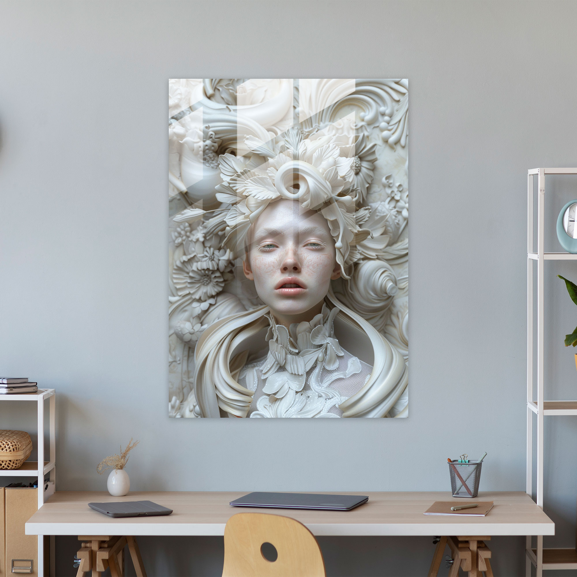 Mannerism Duvar Dekorasyonu Cam Sanatı - Ev Dekorasyonu Modern Sanat