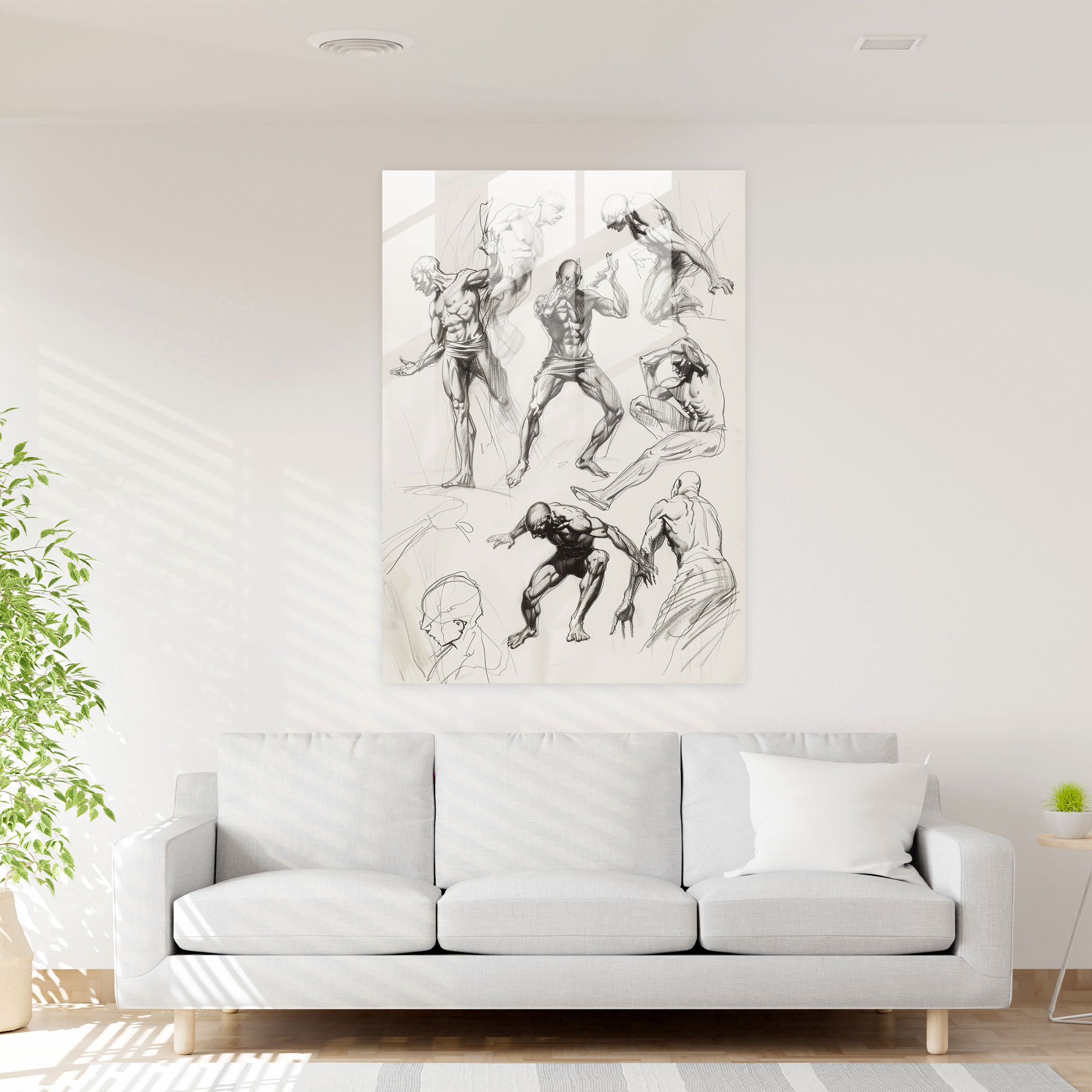 Maniyerizm Cam Sanat Ev Dekorasyonu - Cam Duvar Sanatı Maniyerizm Cam Sanatı