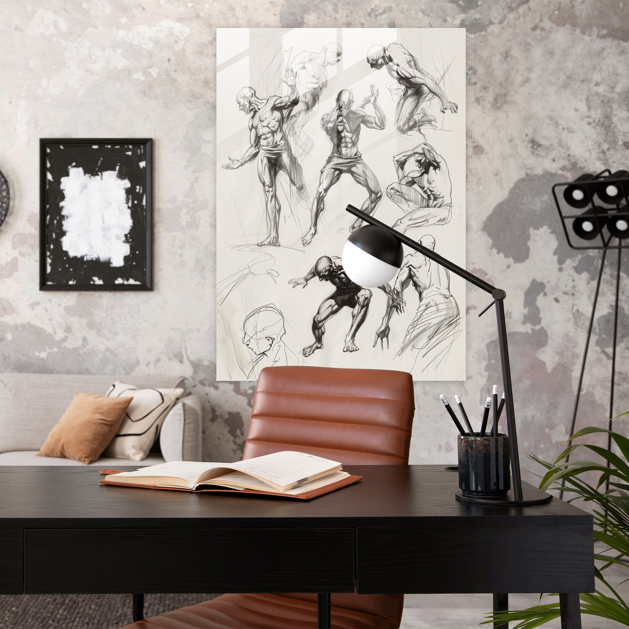 Maniyerizm Cam Sanat Ev Dekorasyonu - Cam Duvar Sanatı Maniyerizm Cam Sanatı