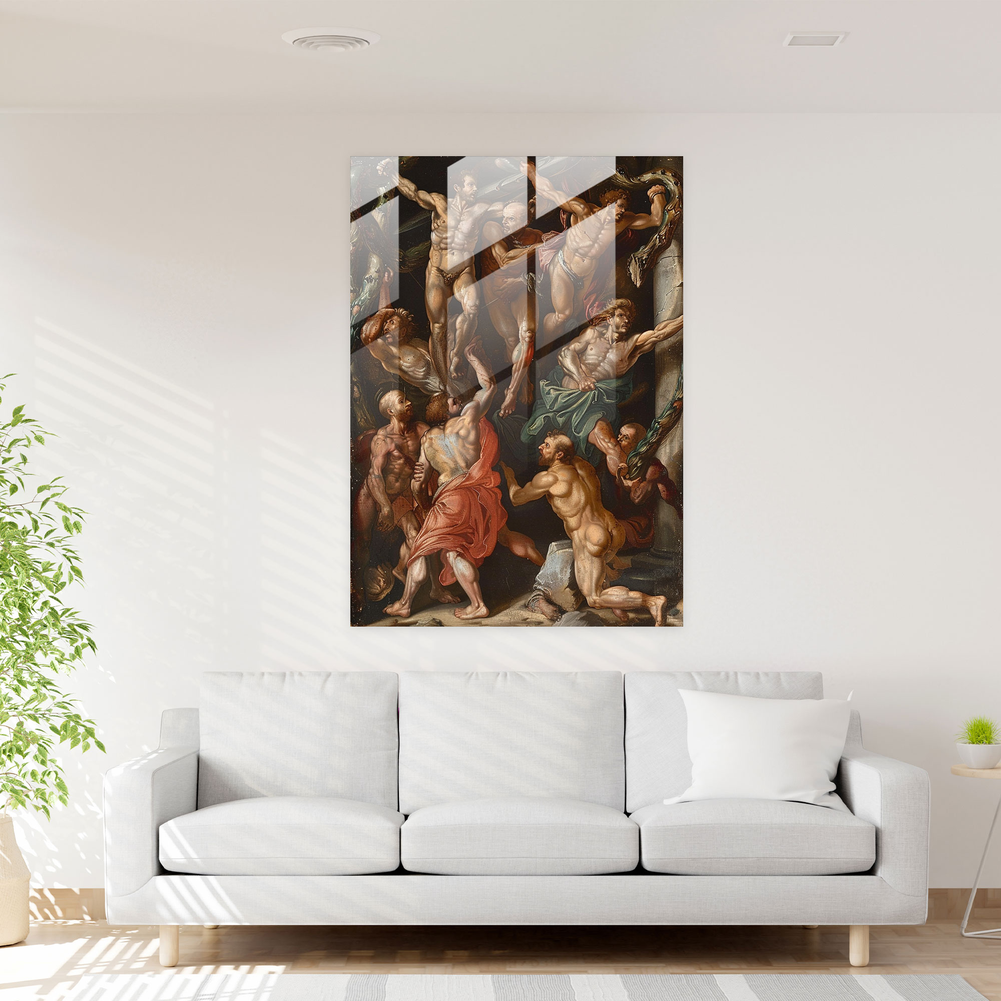Mannerism Cam Duvar Sanatı - Detaylı Pozlar - Cam Sanatı Duvar Dekorasyonu