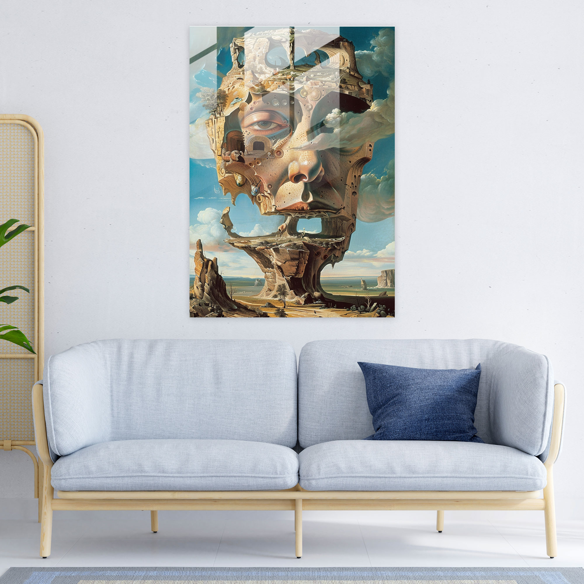Mannerism Cam Duvar Sanatı - Modern Sanat Duvar Dekorasyonu