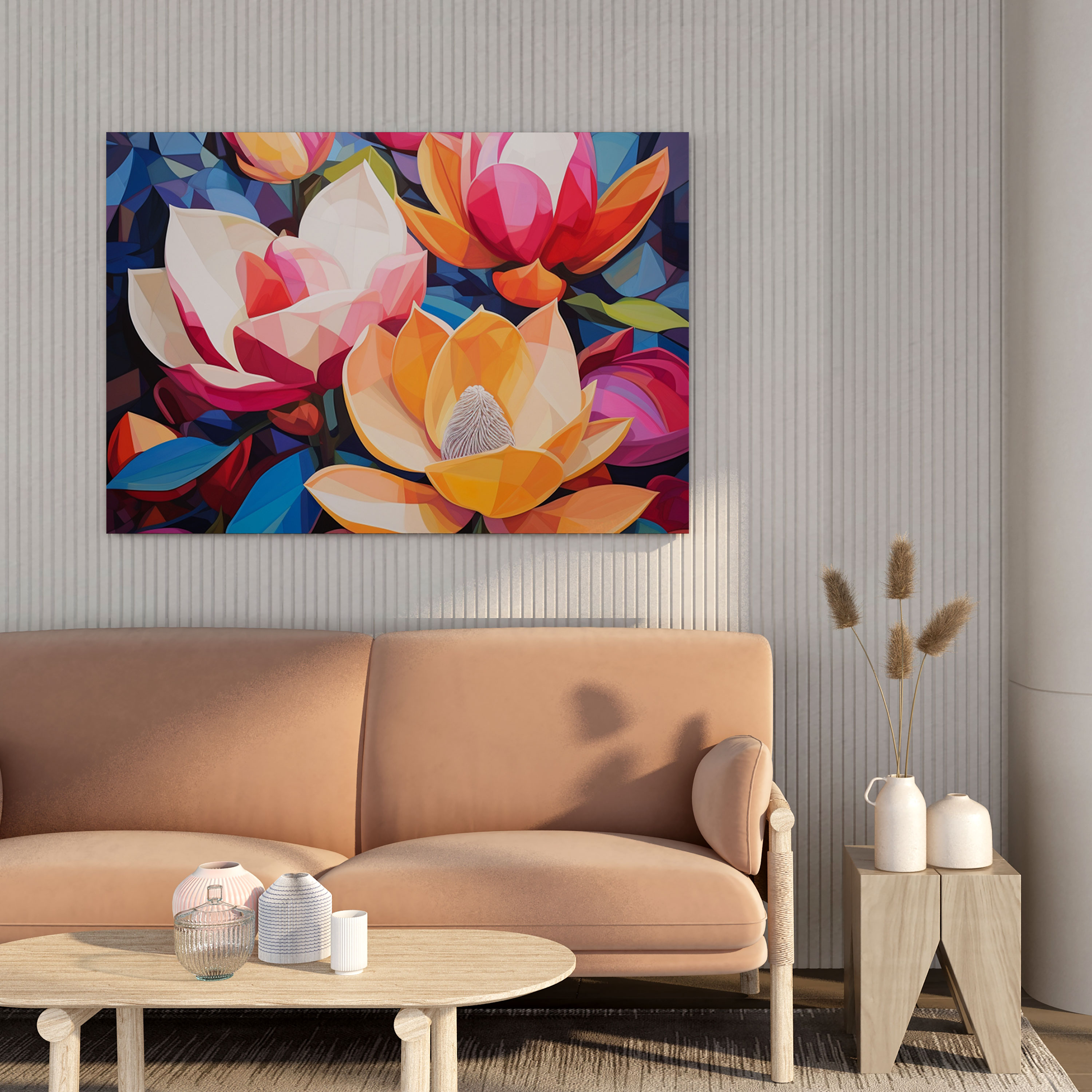 Modern Magnolia Canvas Print - Magnolia, Wall Decoration, Canvas Wall Art, Wall Art