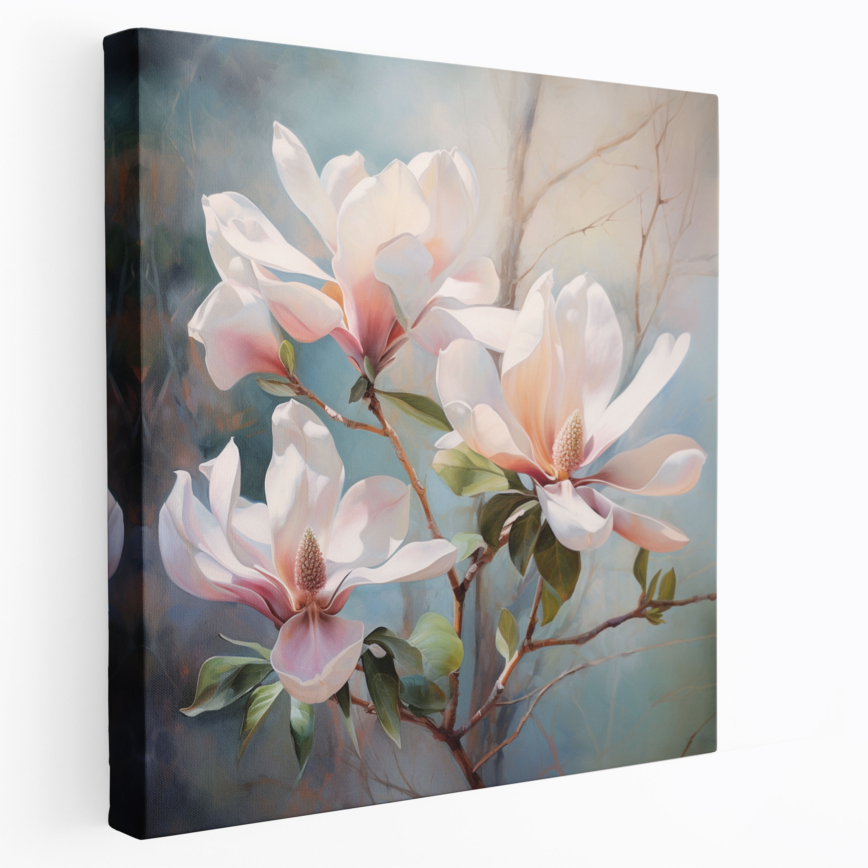 Vintage Magnolia Canvas Print - Magnolia, Canvas Print, Wall Art, Canvas Wall Art