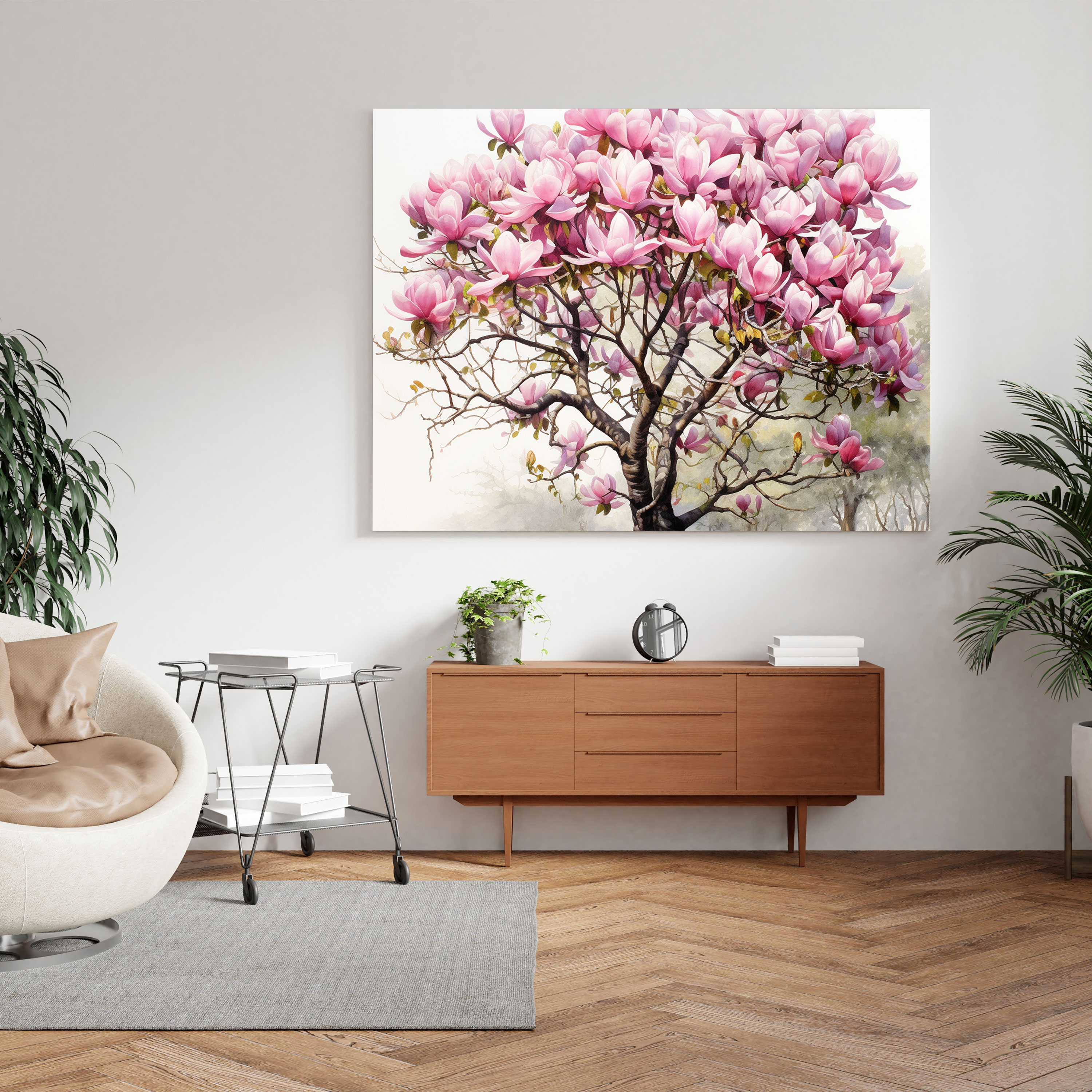 Magnolia Canvas Print - Magnolia, Canvas Wall Art, Magnolia, Home Decoration