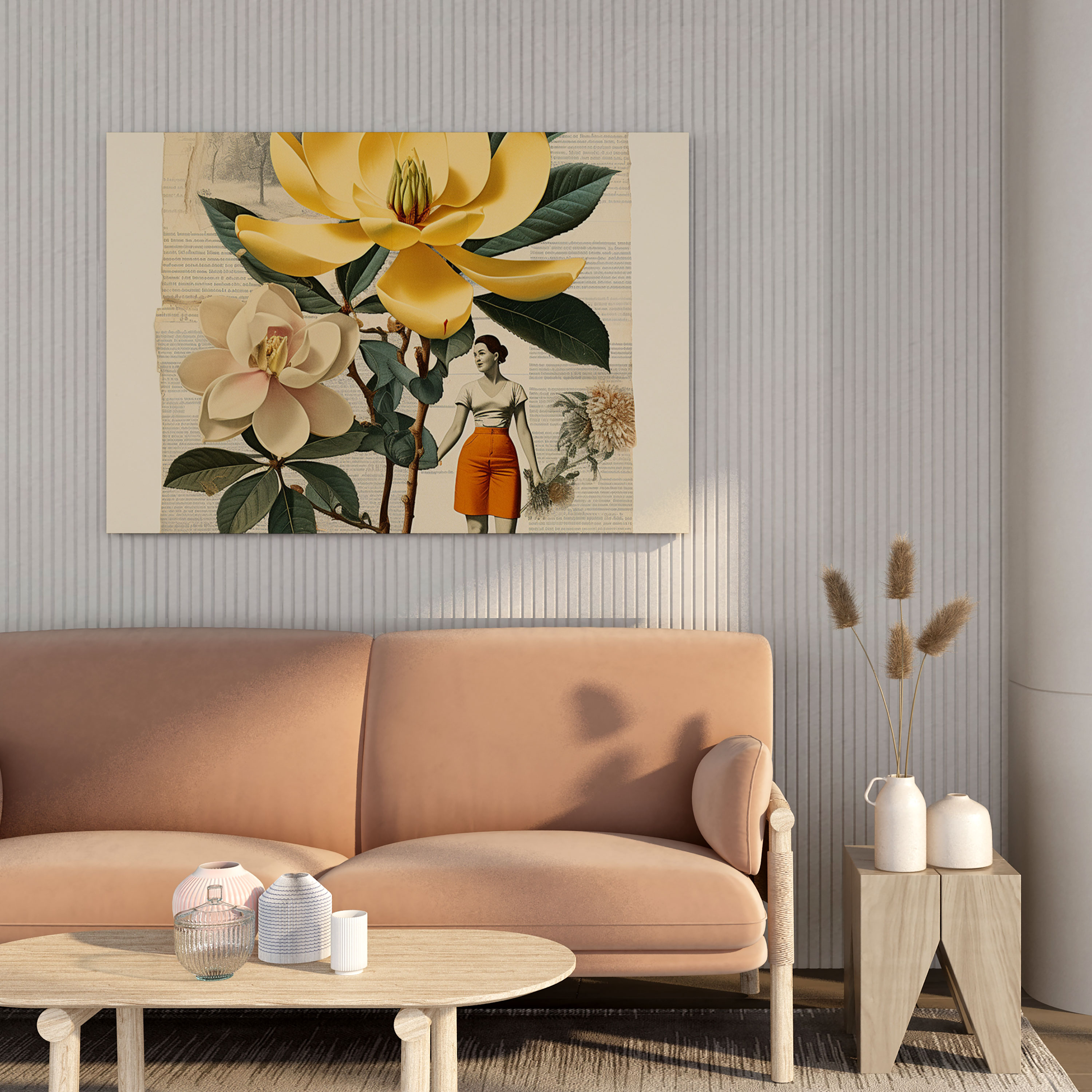 Magnolia Wall Art - Magnolia, Canvas, Wall Decoration, Magnolia