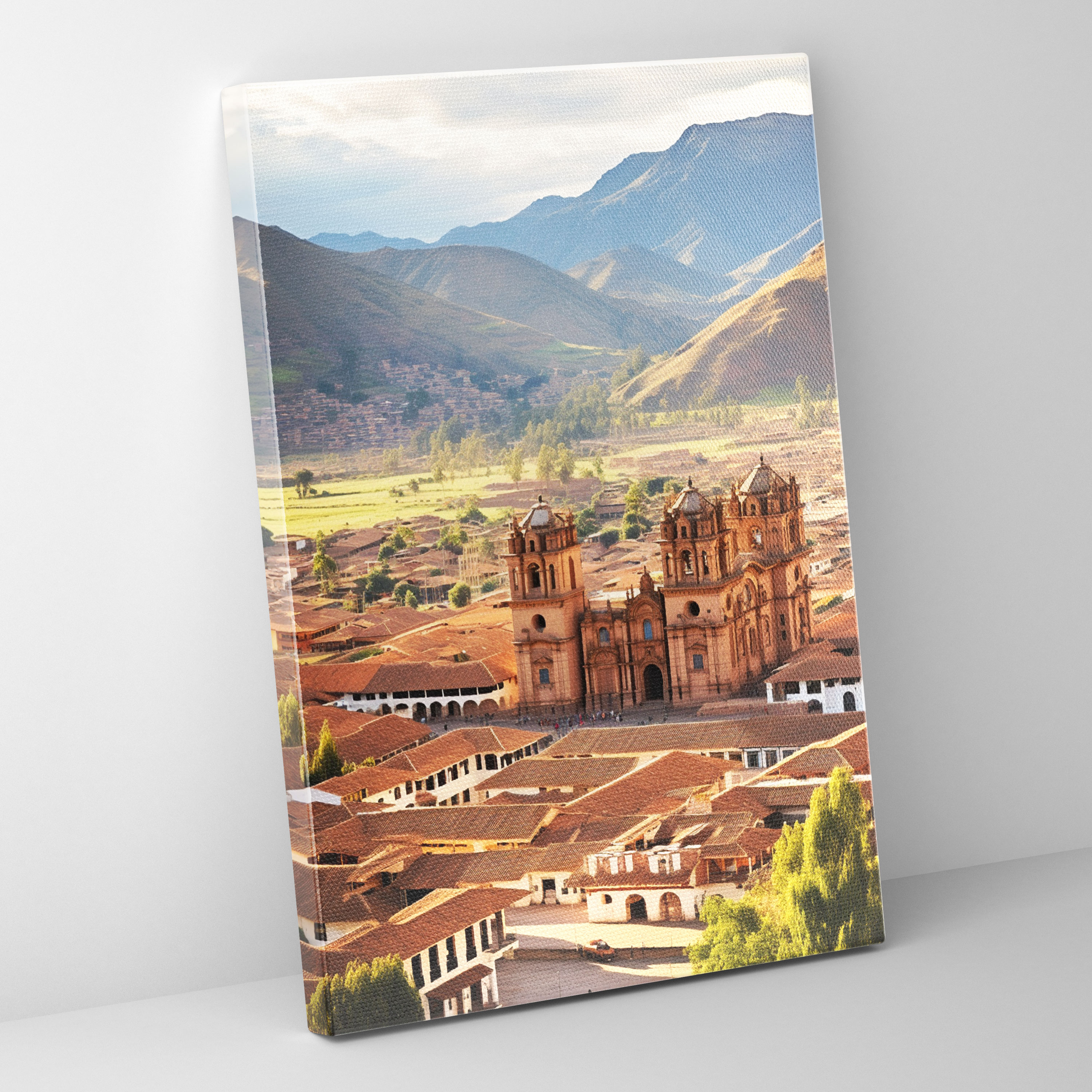 Cusco Cityscape Canvas Print - Mayan, Canvas Wall Art, Wall Art, Canvas