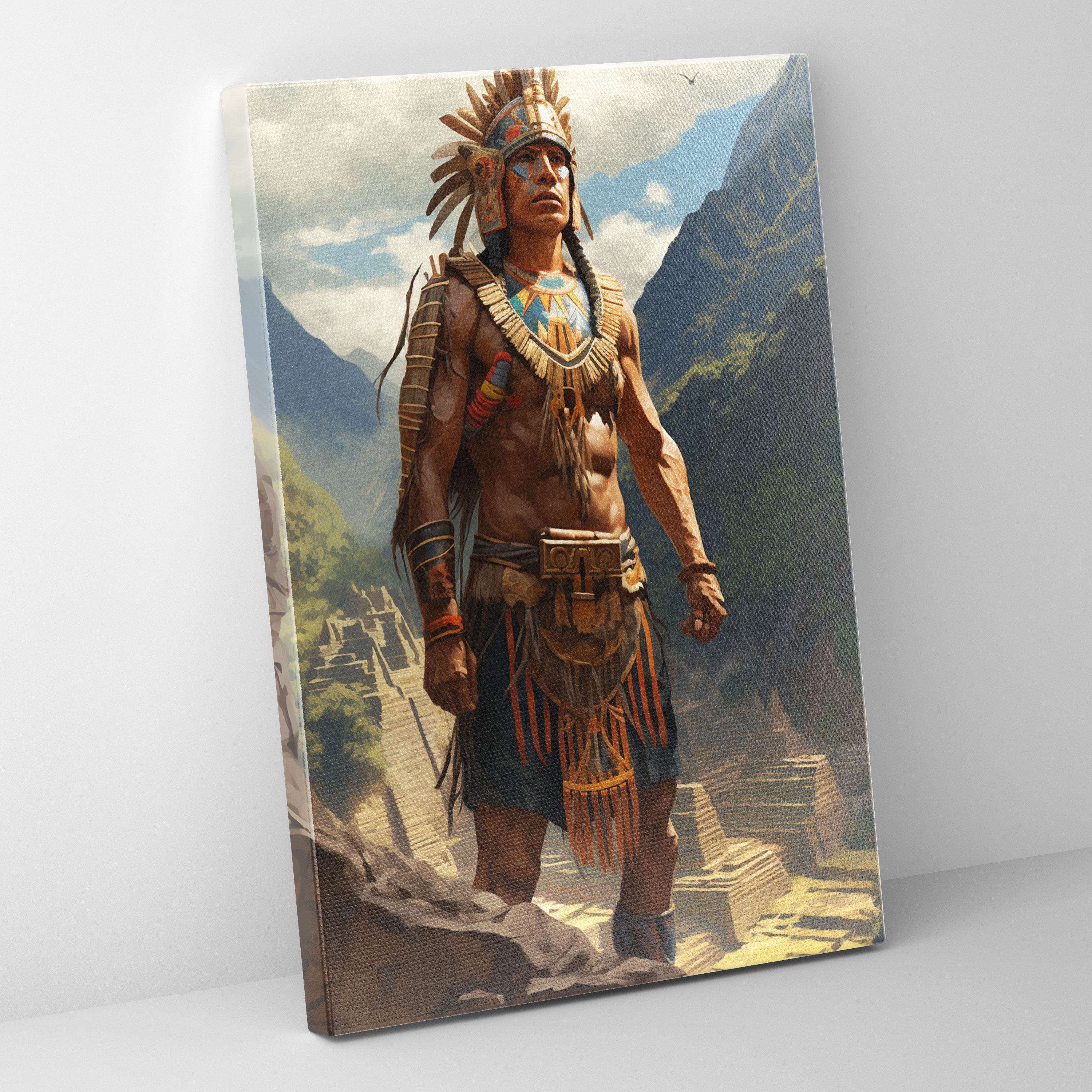 Inca Civilization Canvas Print - Mayan, History, Home Decoration, Canvas
