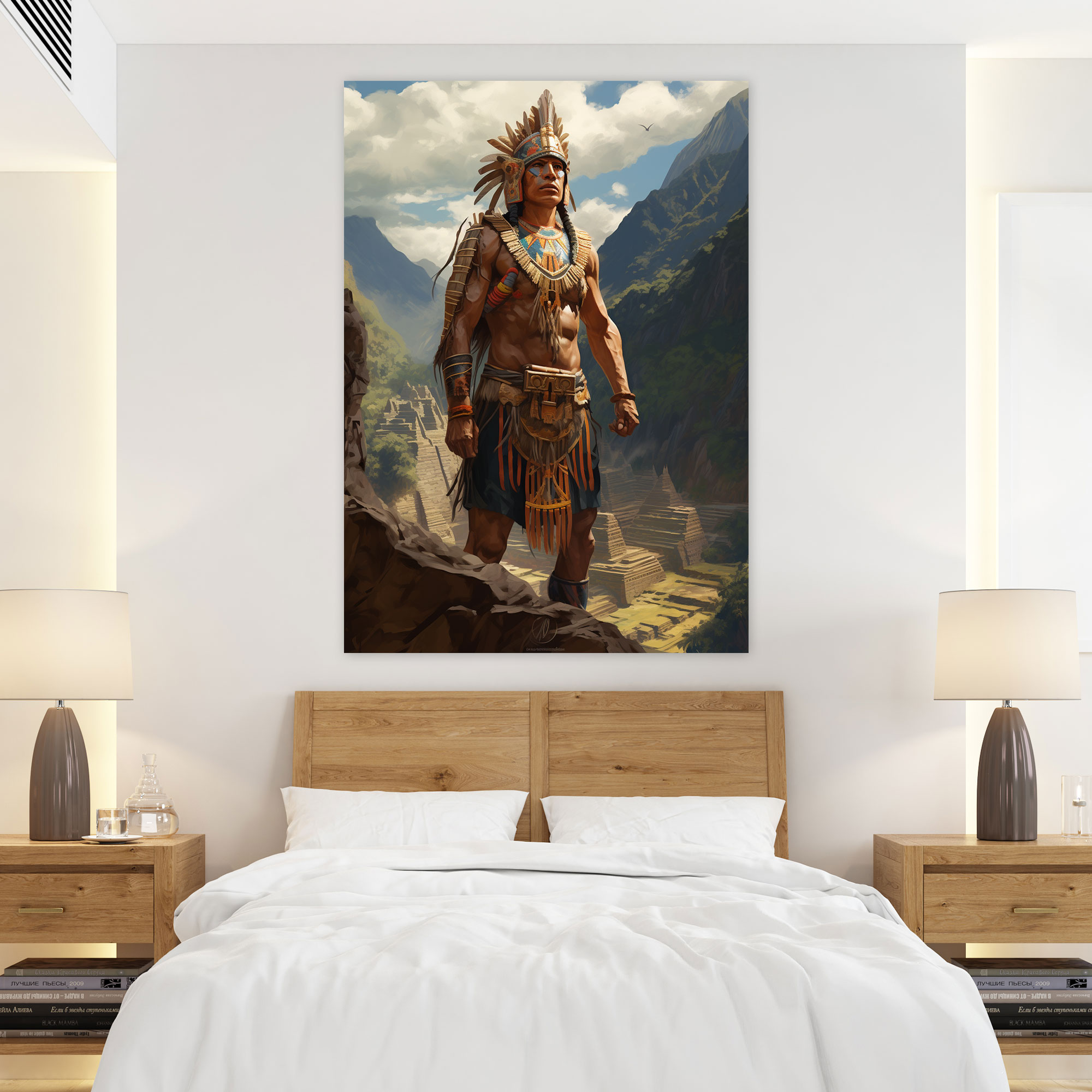 Inca Civilization Canvas Print - Mayan, History, Home Decoration, Canvas