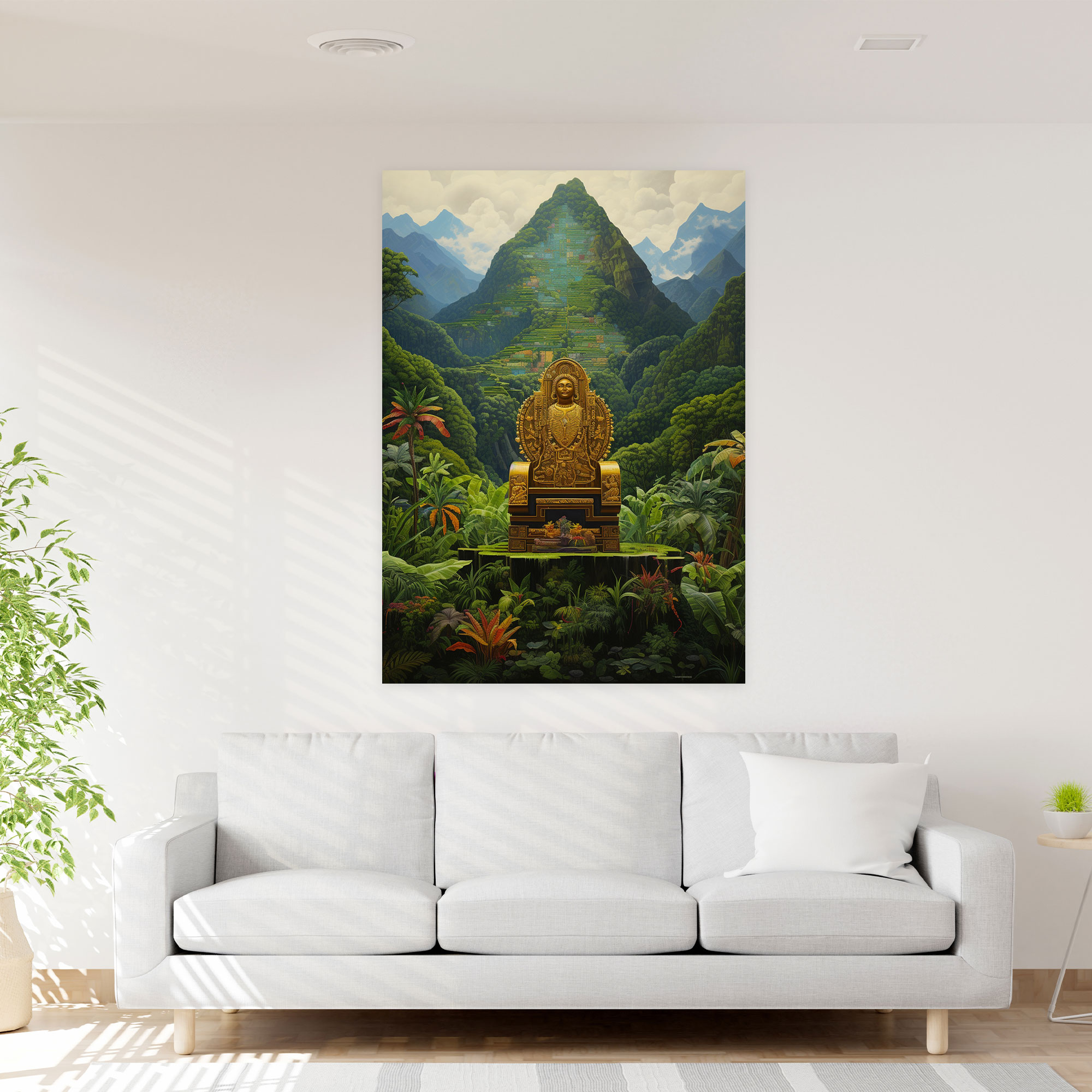 Inca Civilization Wall Art - Mayan, Wall Decoration, Wall Art, Mountains