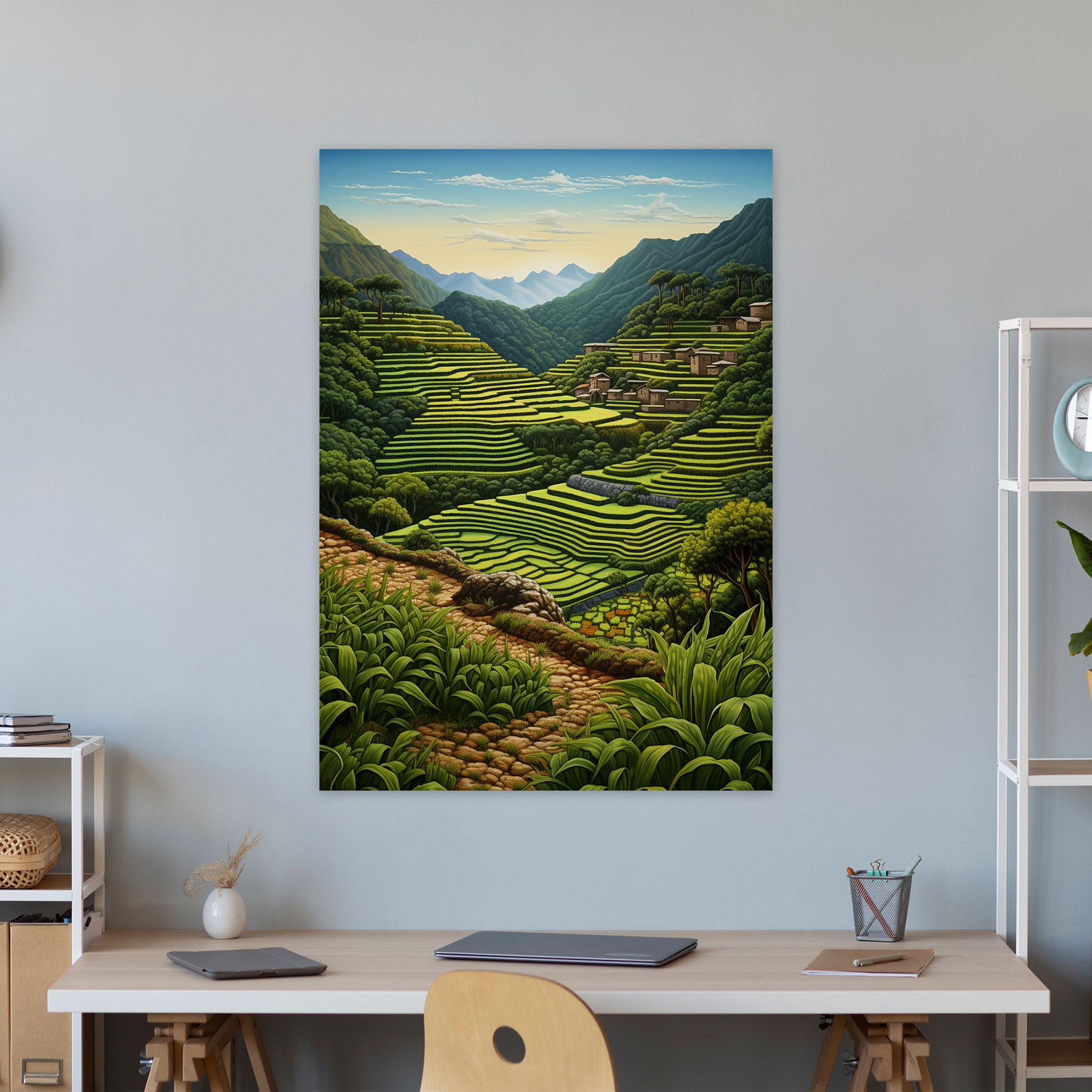 Inca Civilization Realistic Canvas Print - Mayan, Home Decoration, Canvas, Wall Decoration