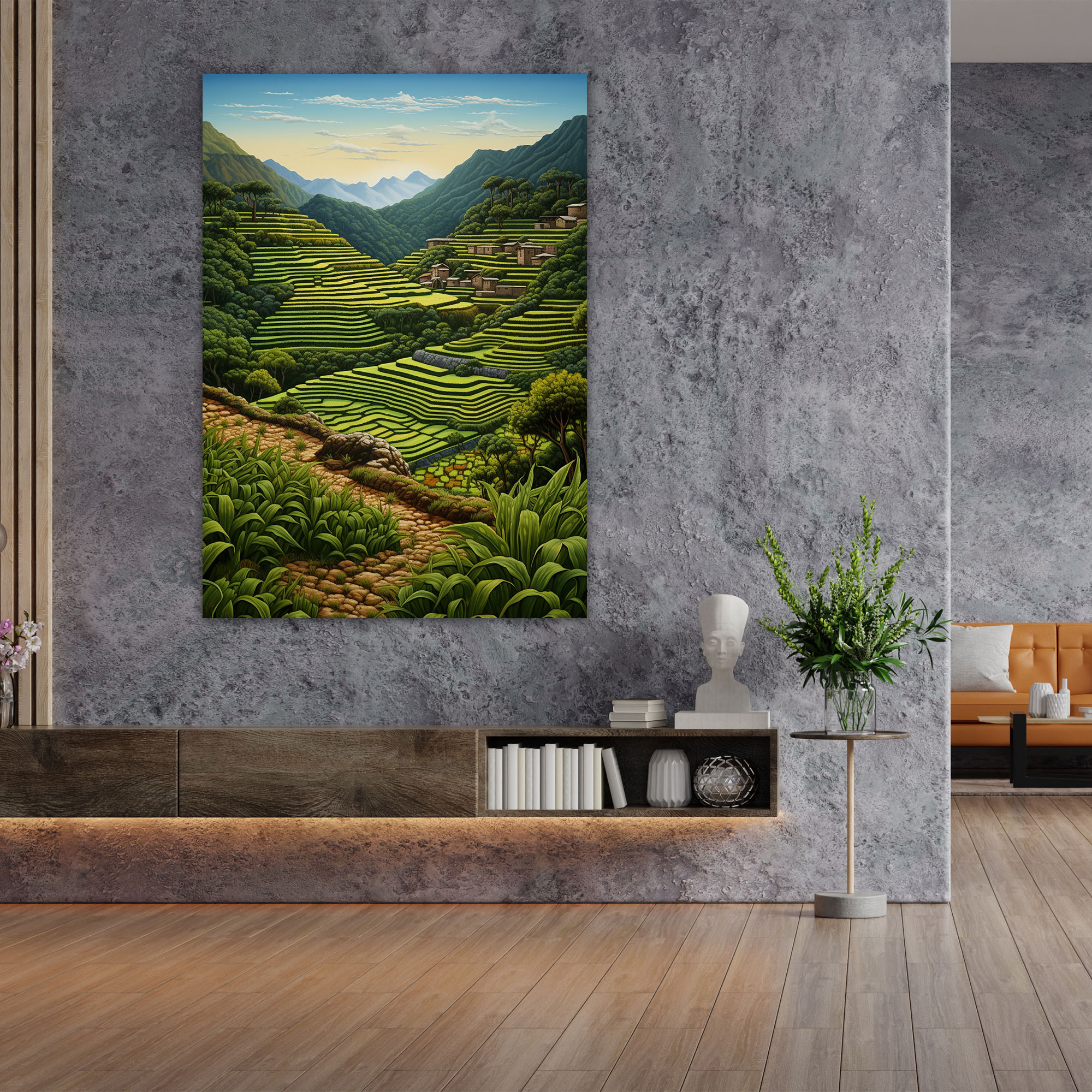 Inca Civilization Realistic Canvas Print - Mayan, Home Decoration, Canvas, Wall Decoration