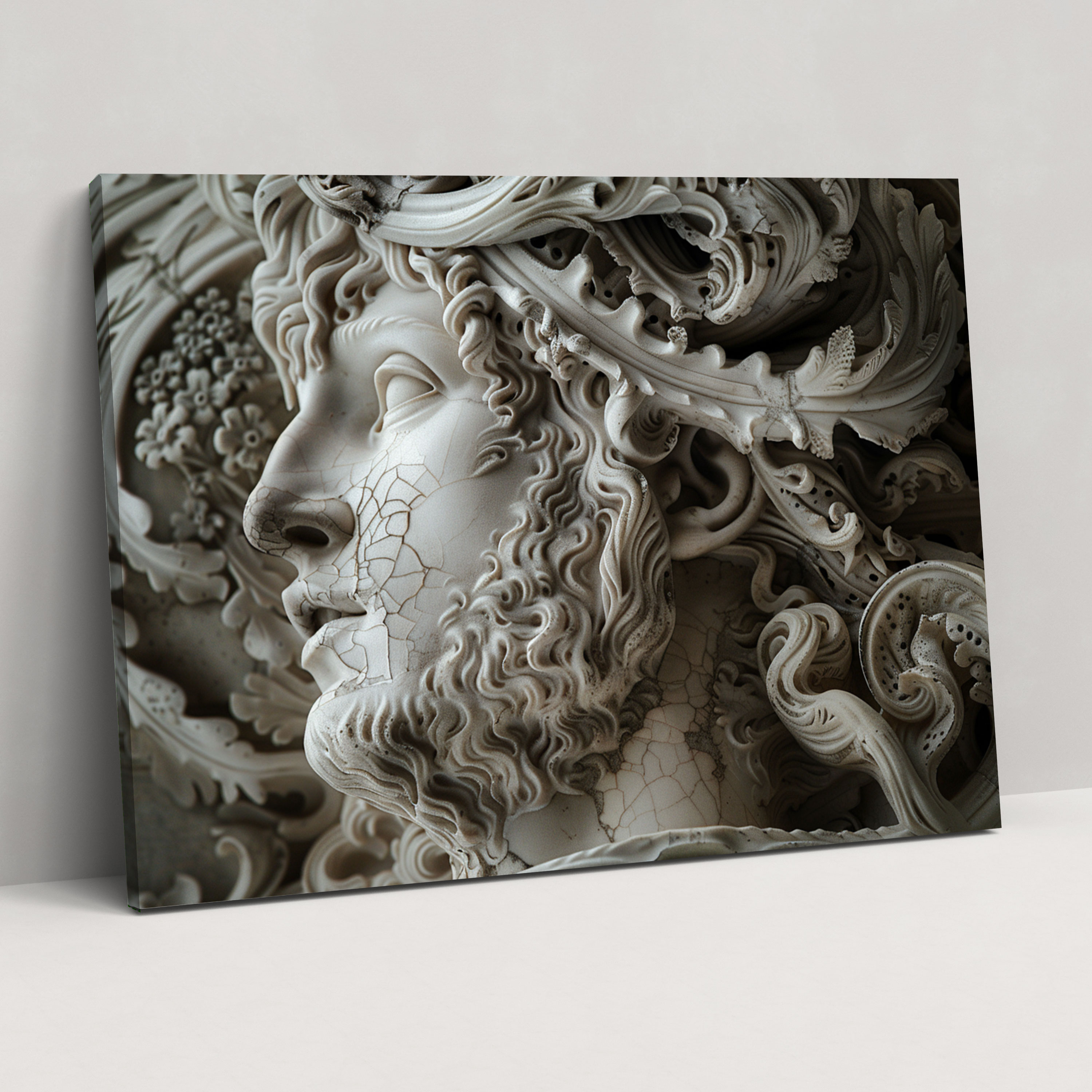 Michelangelo Kanvas Tablo - Rönesans Esinli Sanat - Duvar Sanatı Kanvas