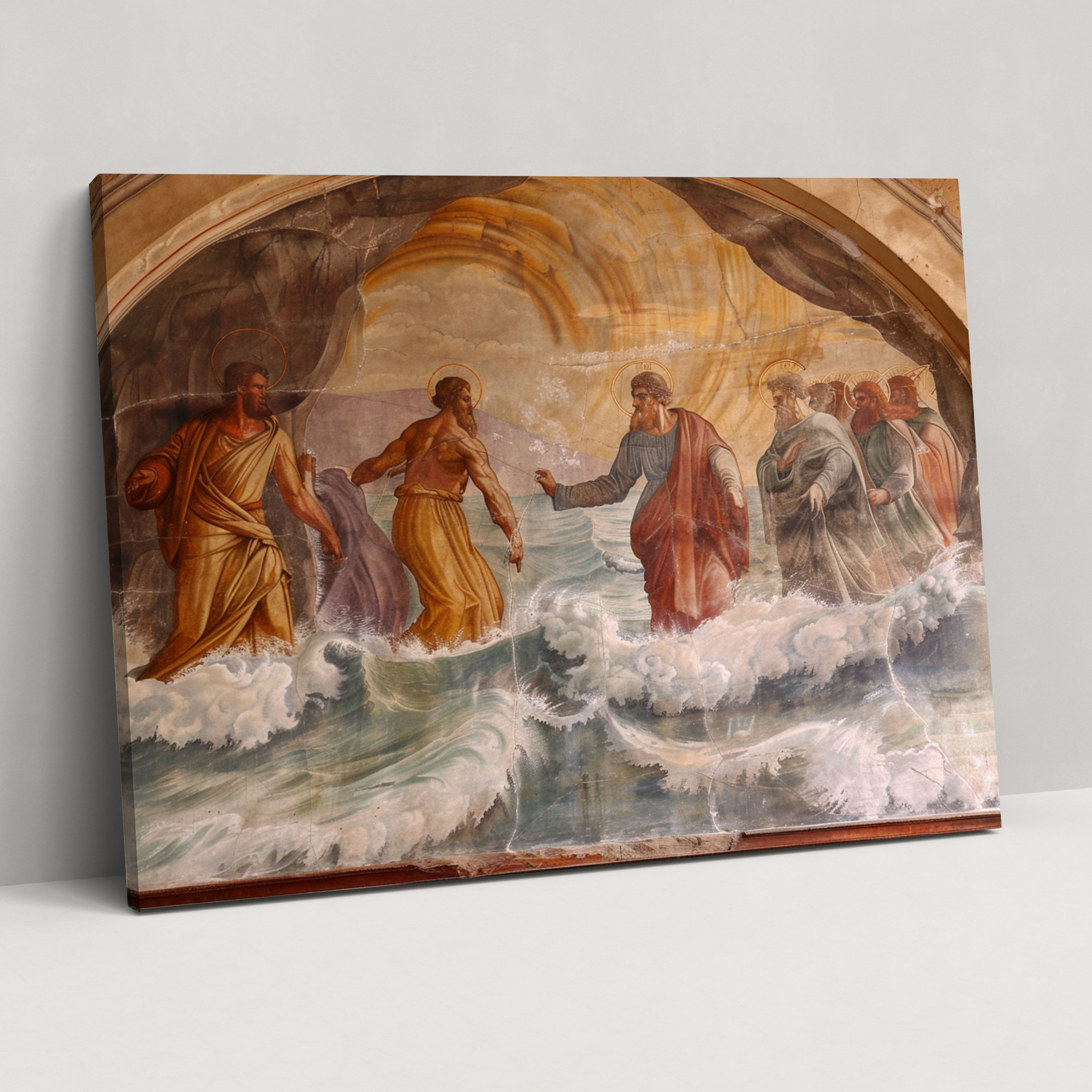 Michelangelo Biblical Scenes Canvas Print - Michelangelo, Wall Art, Canvas Wall Art, Canvas