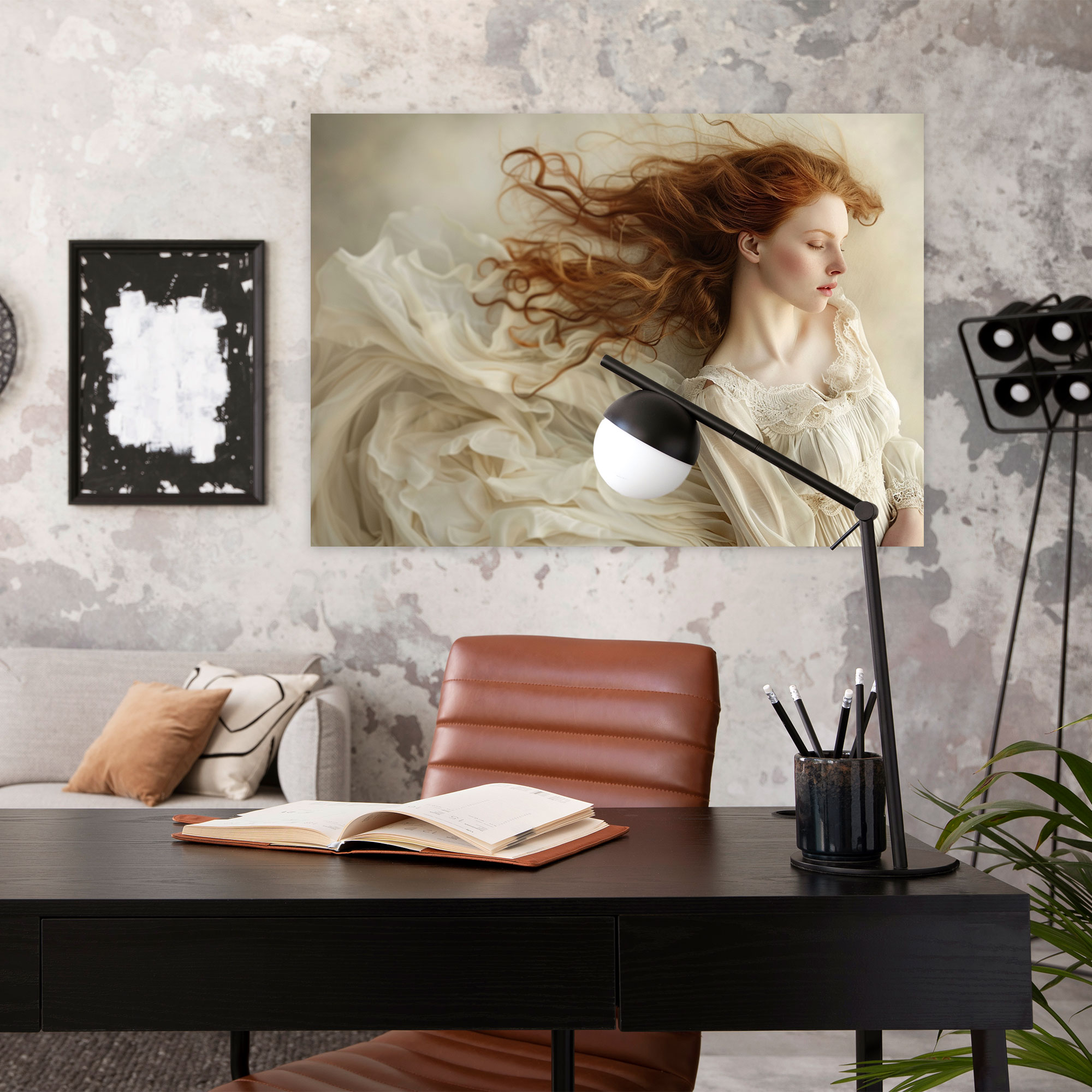 Michelangelo Ethereal Portraits Canvas Print - Michelangelo, Michelangelo, Canvas Print, Wall Decoration