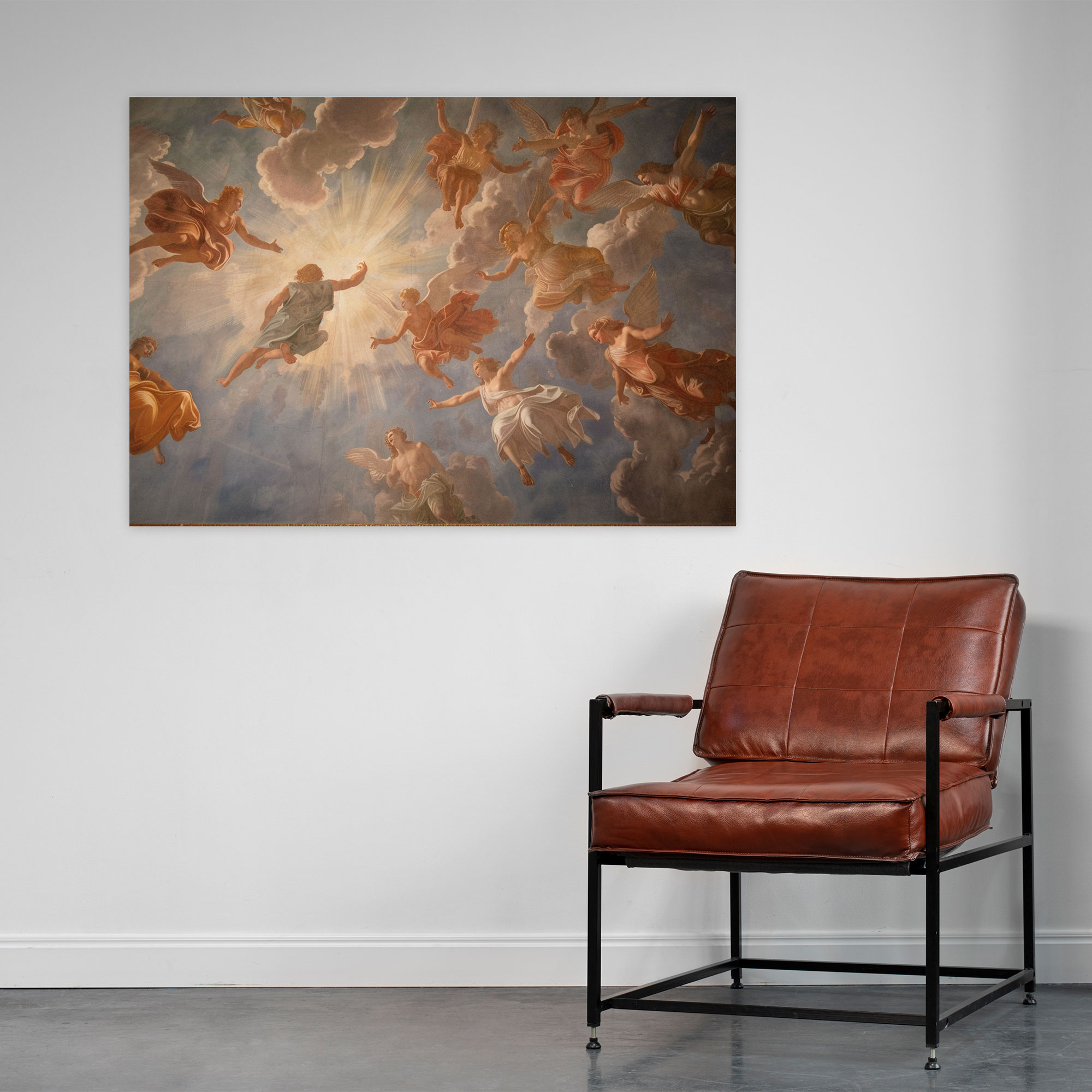 Michelangelo Angels Canvas Print - Michelangelo, Canvas Print, Canvas Wall Art, Michelangelo