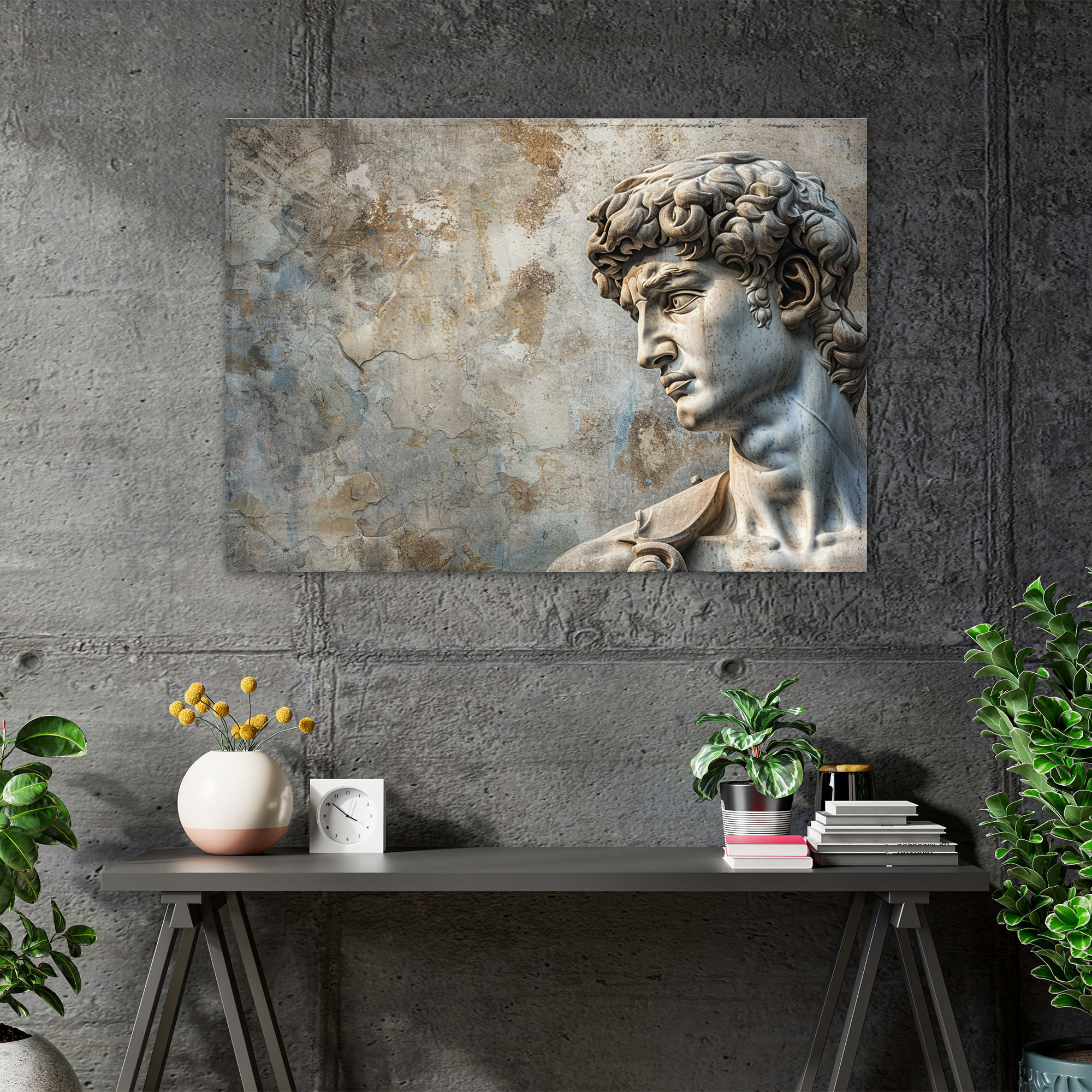 Michelangelo David Wall Art - Michelangelo, Michelangelo, Canvas Wall Art, Home Decoration