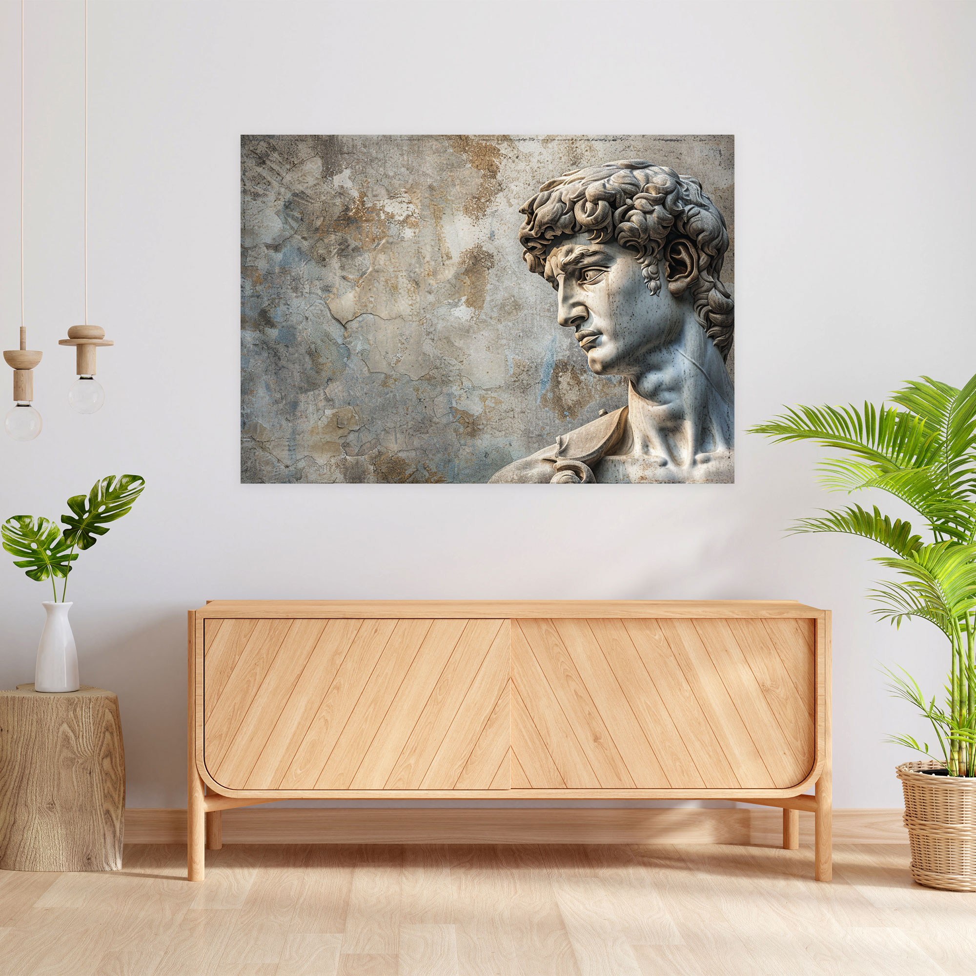 Michelangelo David Wall Art - Michelangelo, Michelangelo, Canvas Wall Art, Home Decoration