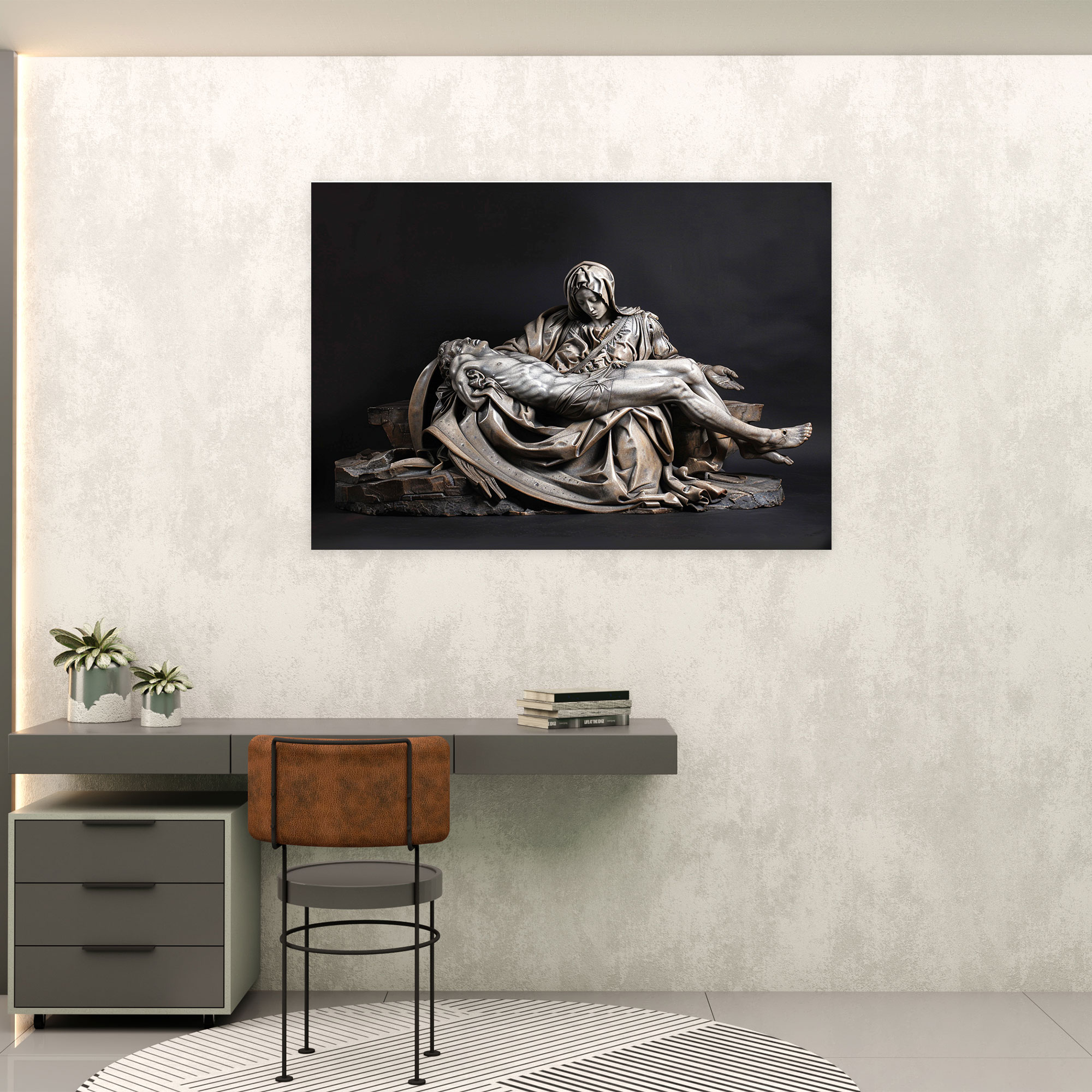 Michelangelo Pieta Wall Art - Michelangelo, Wall Art, Wall Decoration, Michelangelo