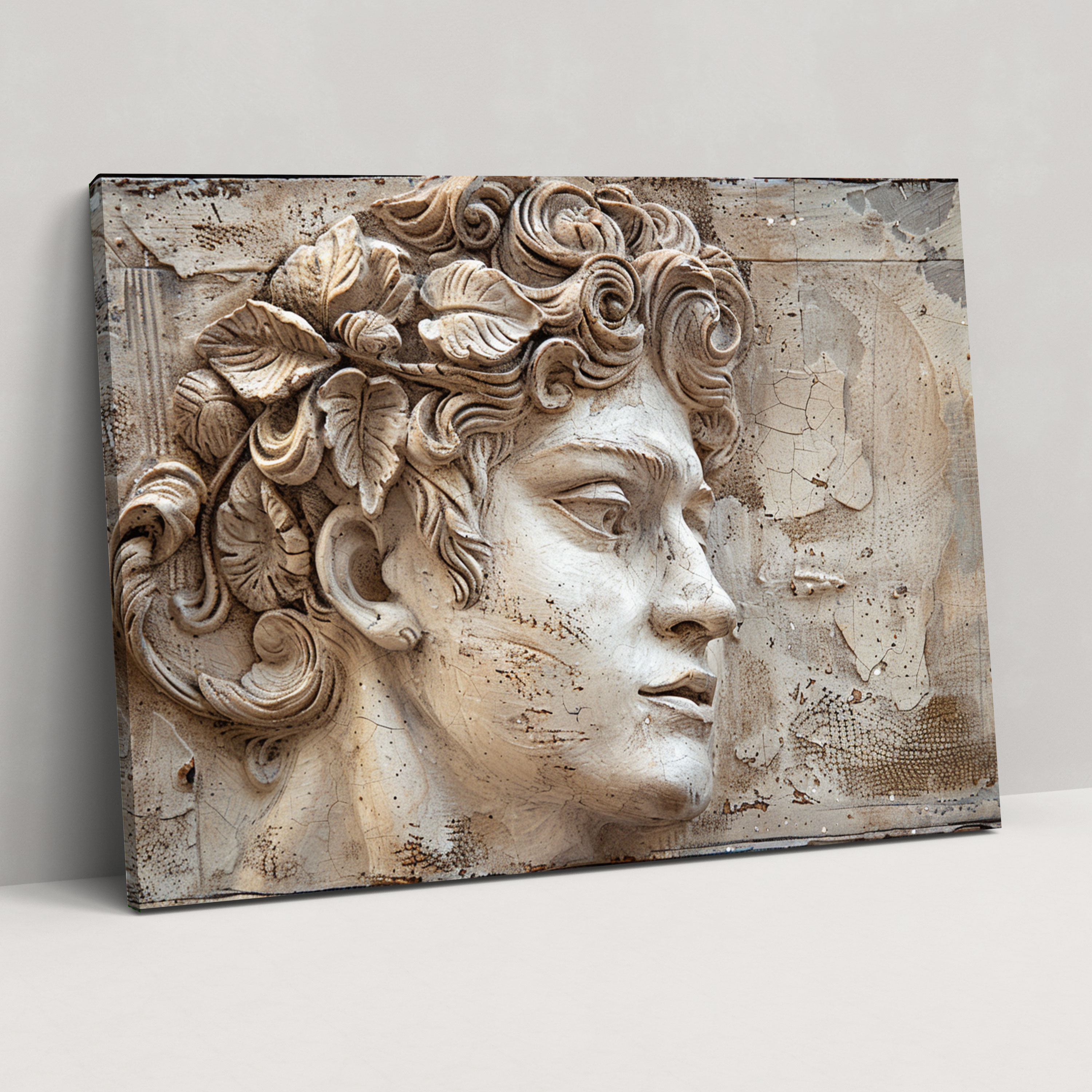 Michelangelo Mythical Figure Wall Art - Michelangelo, Canvas, Canvas Wall Art, Wall Decoration