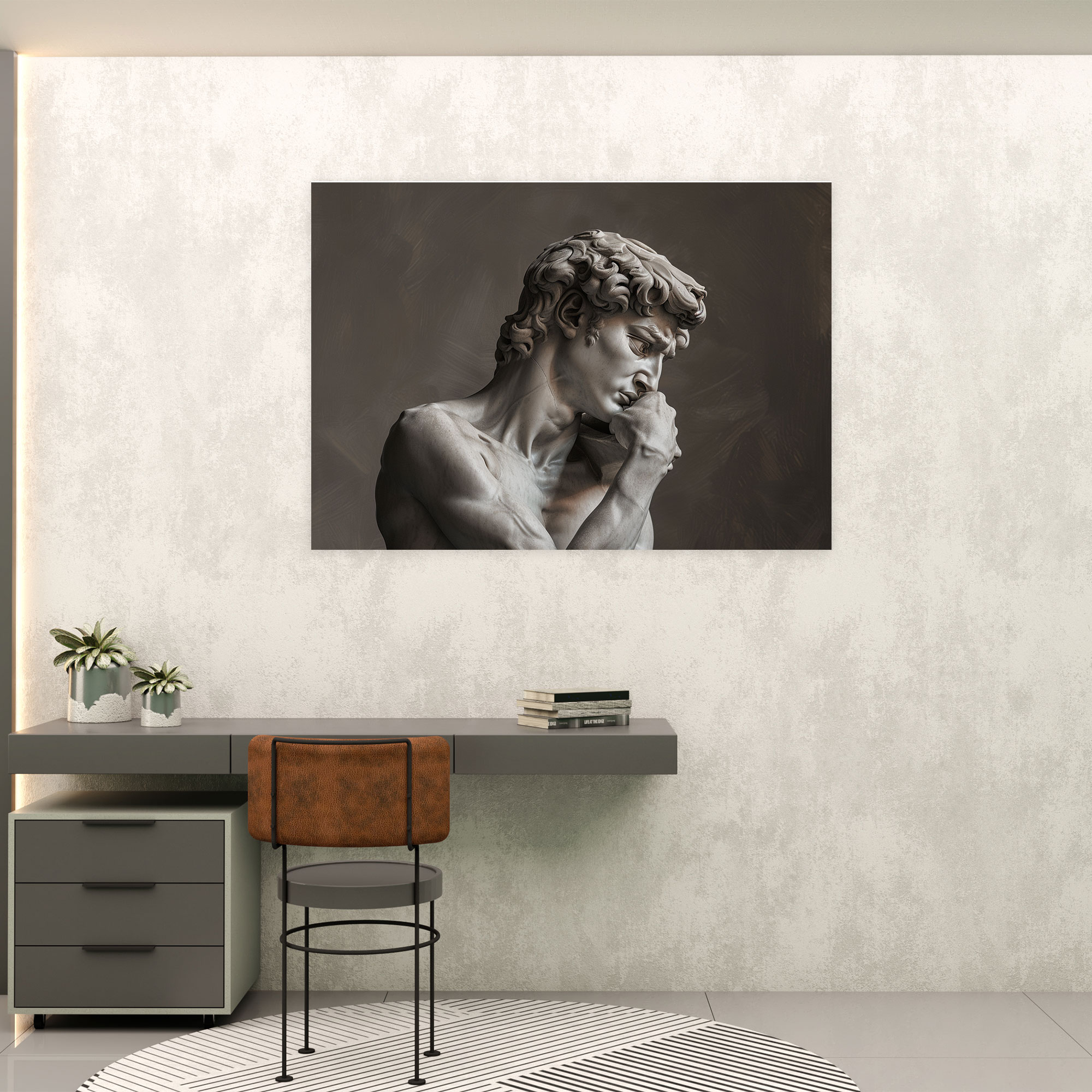 Michelangelo Canvas Print - Michelangelo, Michelangelo, Canvas, Home Decoration