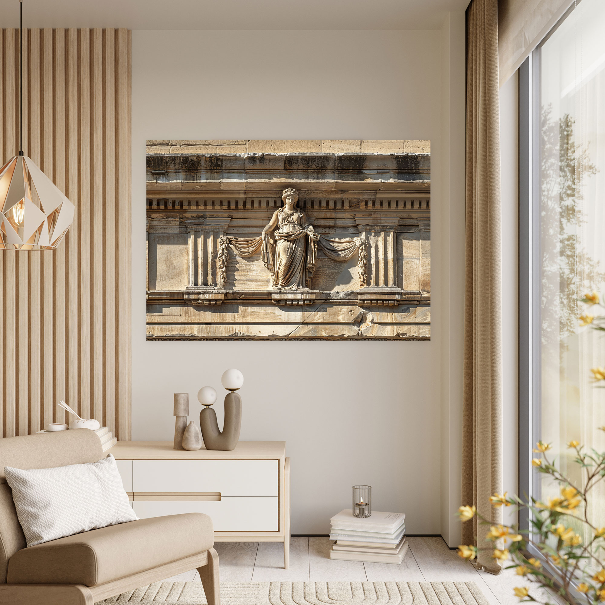 Michelangelo Wall Art - Majestic Goddess - Michelangelo, Home Decoration, Michelangelo, Wall Art