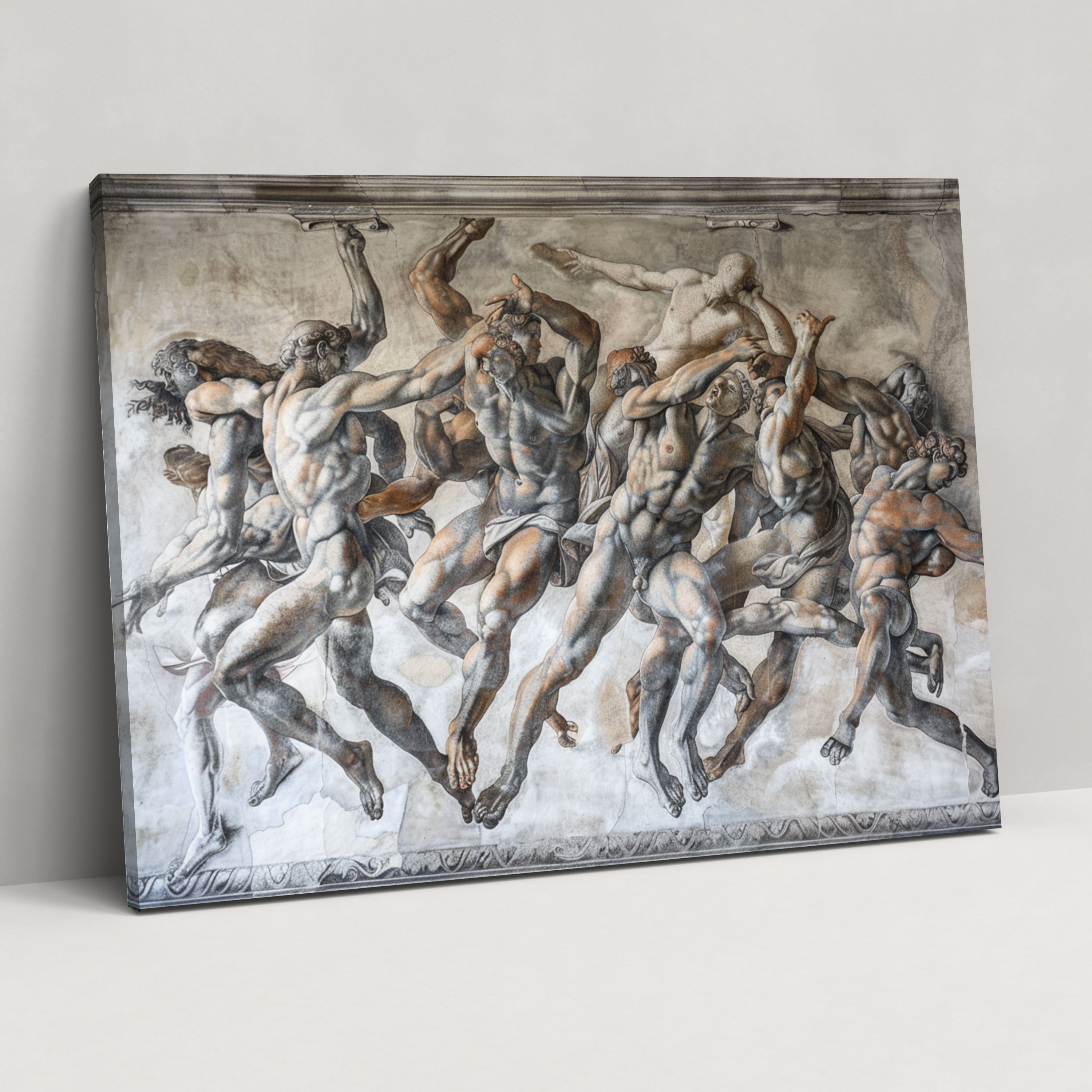 Michelangelo Canvas Print - Intertwined Figures - Michelangelo, Canvas, Canvas Wall Art, Home Decoration