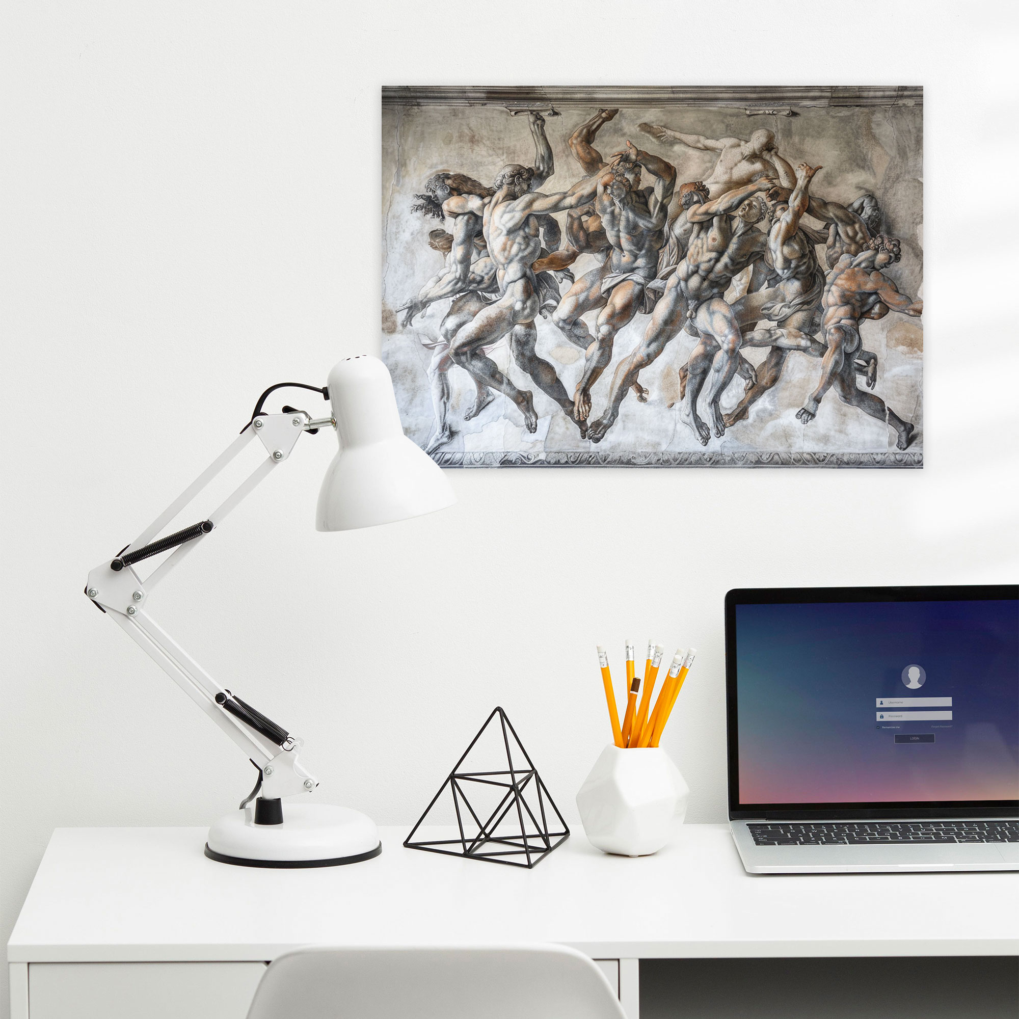 Michelangelo Canvas Print - Intertwined Figures - Michelangelo, Canvas, Canvas Wall Art, Home Decoration