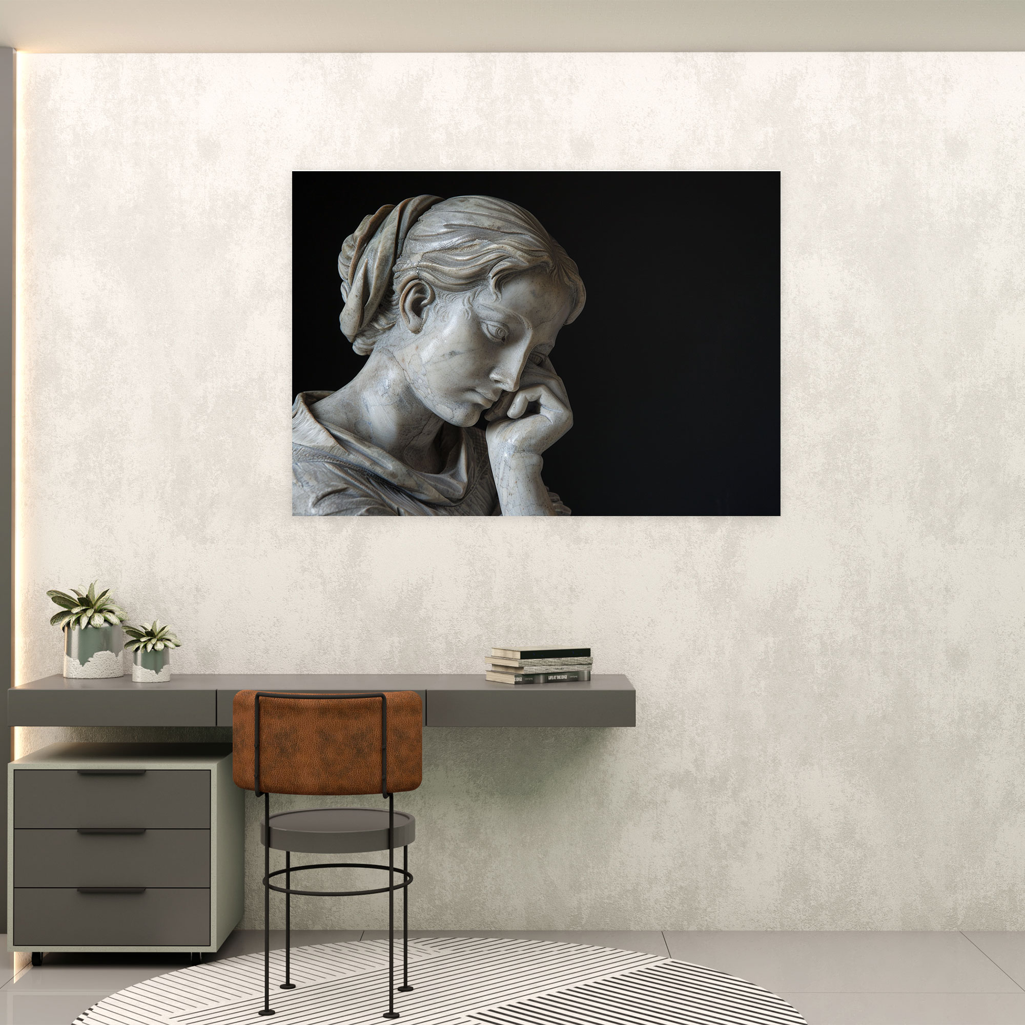 Michelangelo Wall Art - Michelangelo, Wall Decoration, Home Decoration, Canvas