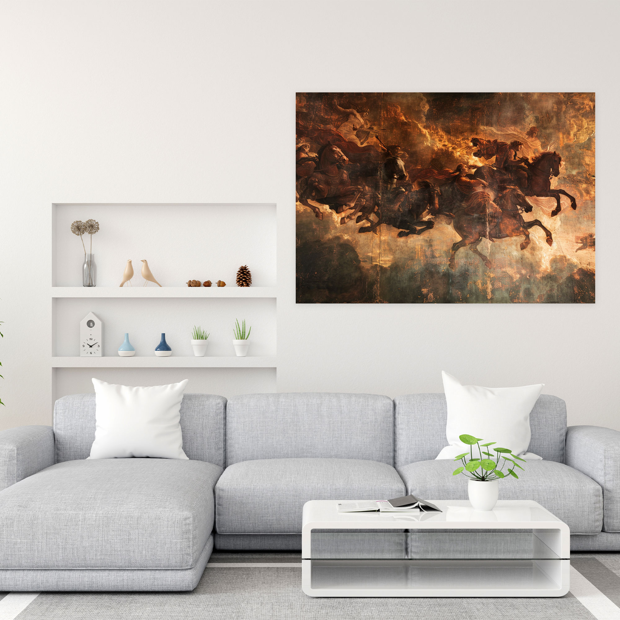 Michelangelo Canvas Wall Decoration - Michelangelo, Wall Art, Home Decoration, Wall Decoration