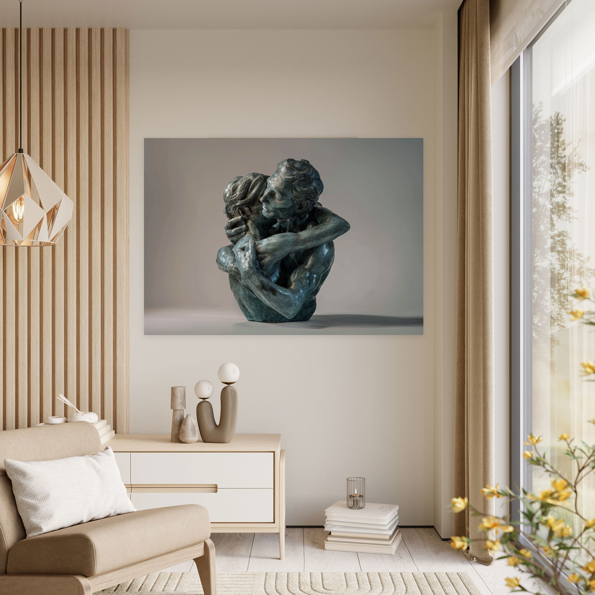 Michelangelo Love Wall Art - Michelangelo, Michelangelo, Canvas, Wall Decoration