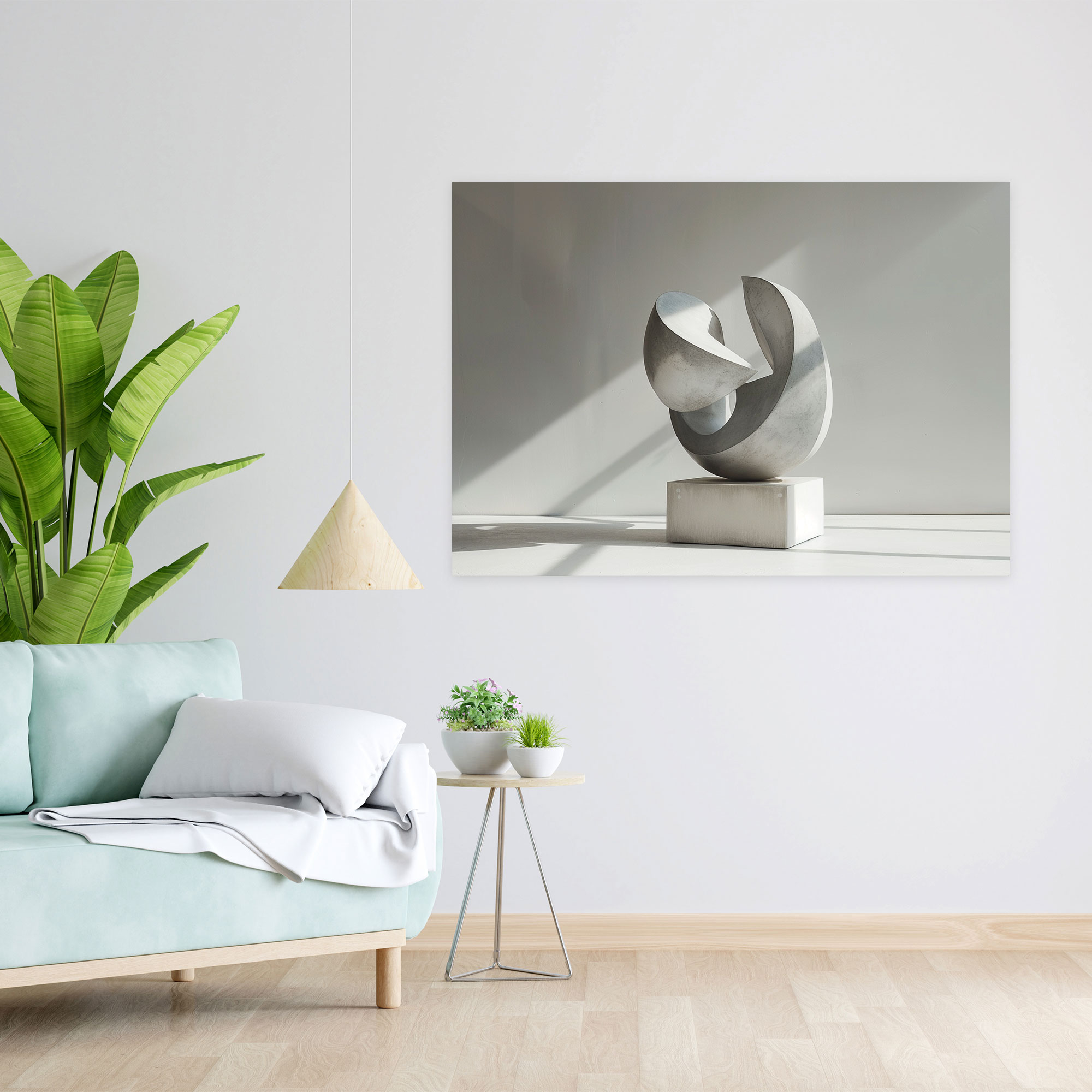 Michelangelo Minimalist Wall Decoration - Michelangelo, Home Decoration, Canvas Print, Wall Decoration