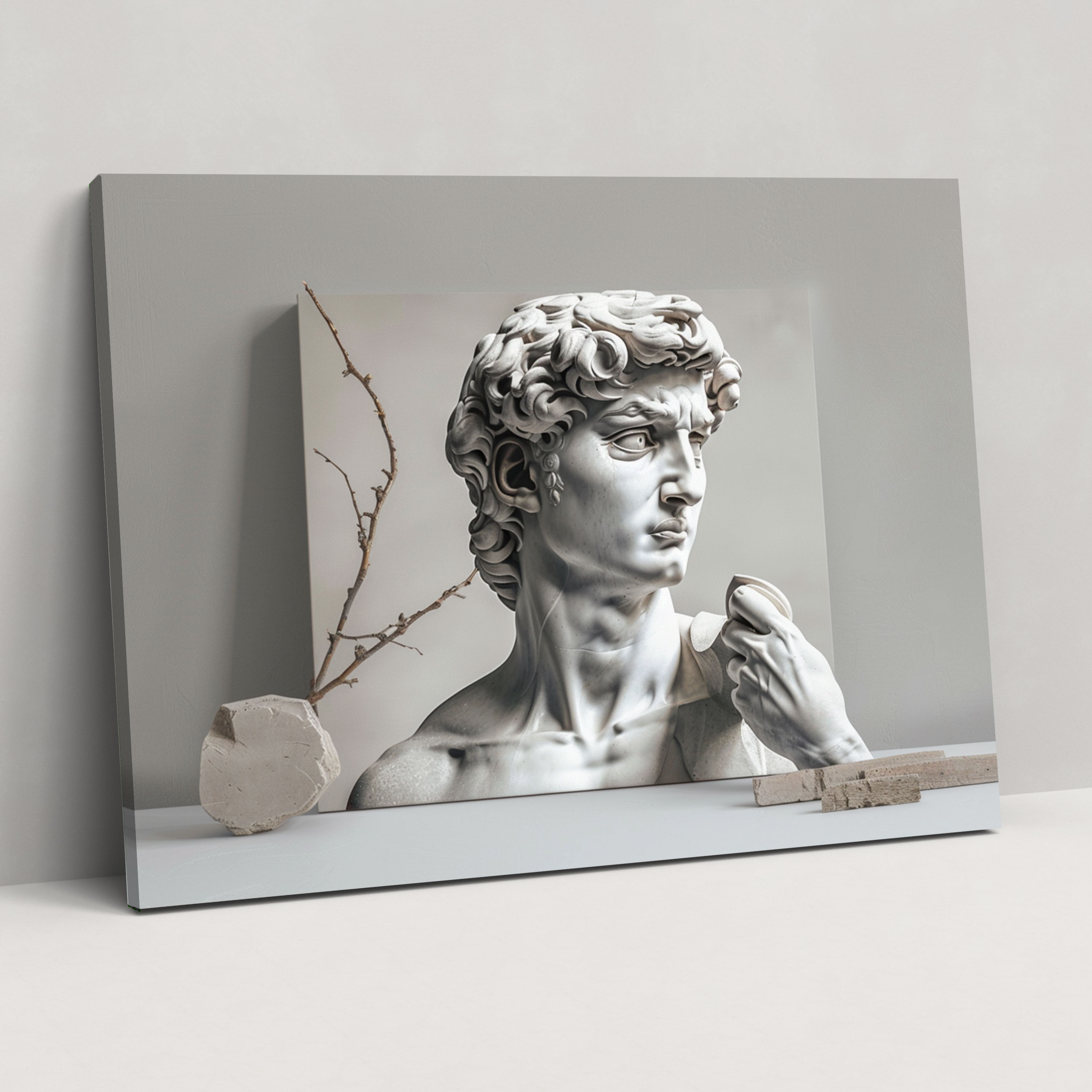 Michelangelo David Kanvas Tablo - Duvar Sanatı Kanvas