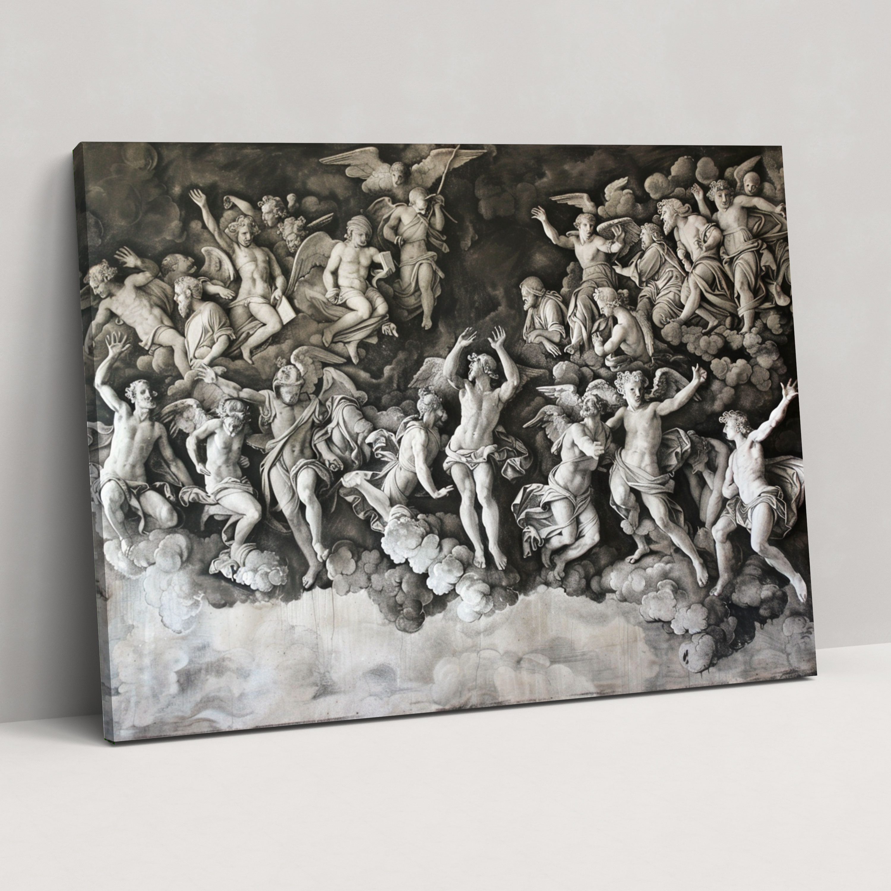 Michelangelo Last Judgment Wall Art - Michelangelo, Wall Decoration, Canvas, Michelangelo