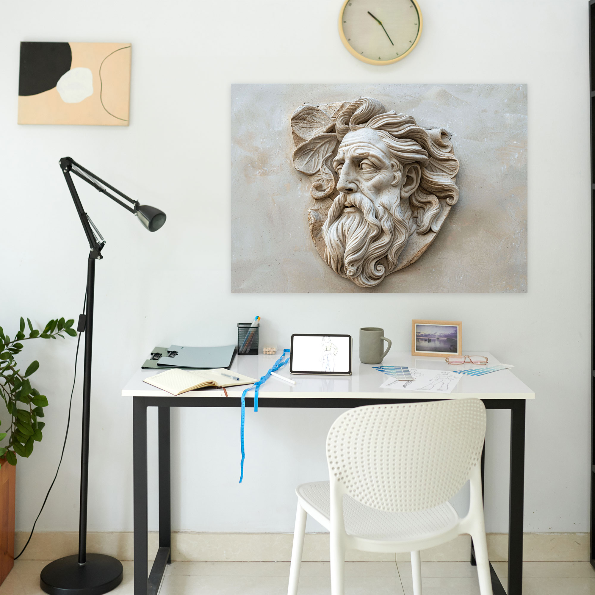 Michelangelo Prophet Isaiah Wall Decoration - Michelangelo, Michelangelo, Wall Decoration, Home Decoration