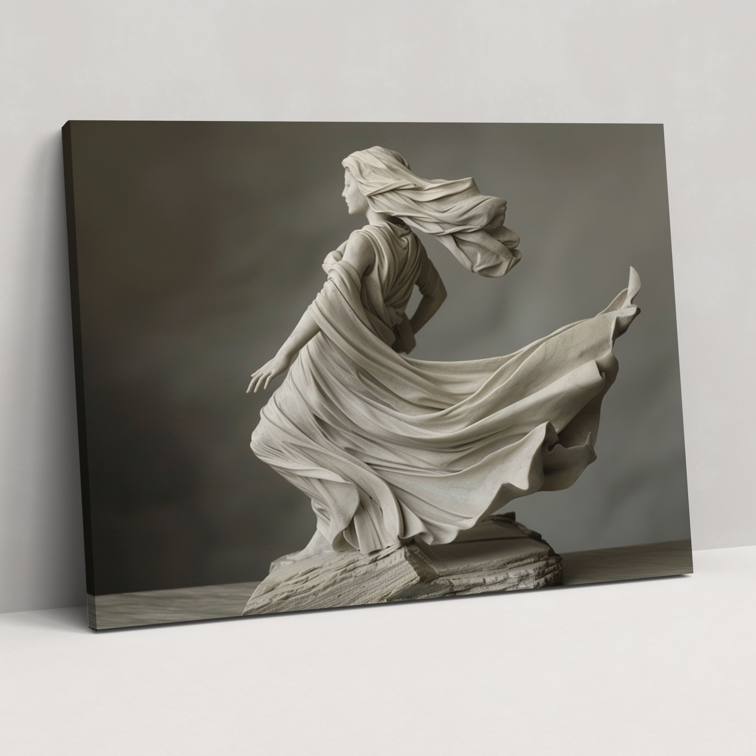 Michelangelo Graceful Female Canvas Print - Michelangelo, Canvas Wall Art, Canvas, Michelangelo