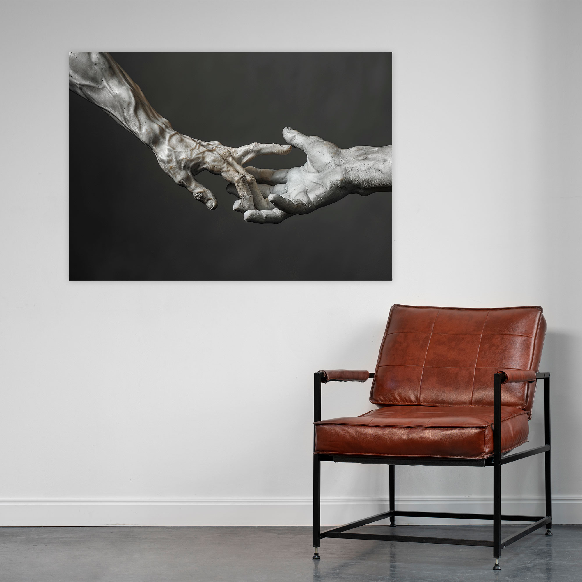Michelangelo Creation Of Adam Canvas Print - Michelangelo, Canvas Print, Wall Decoration, Michelangelo