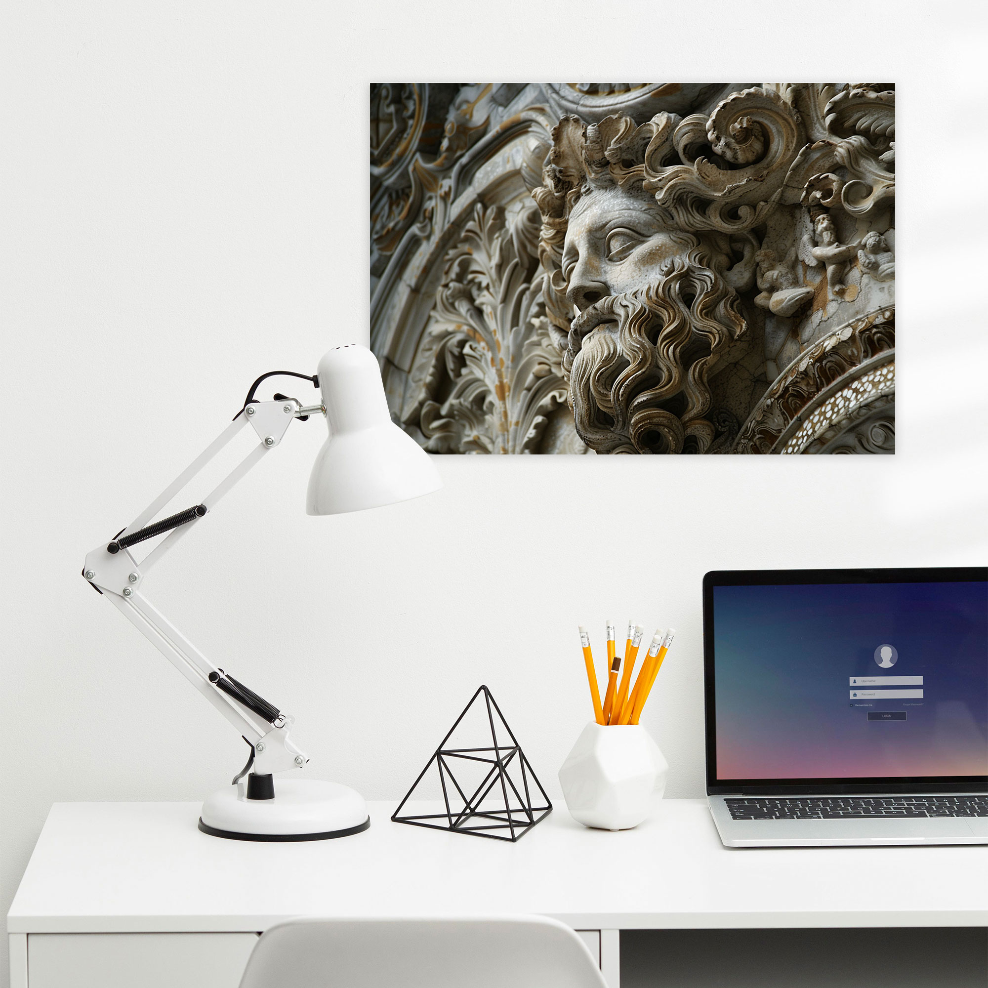 Michelangelo Wall Decoration – Divine Inspiration Canvas Print - Michelangelo, Canvas Print, Michelangelo, Canvas Wall Art