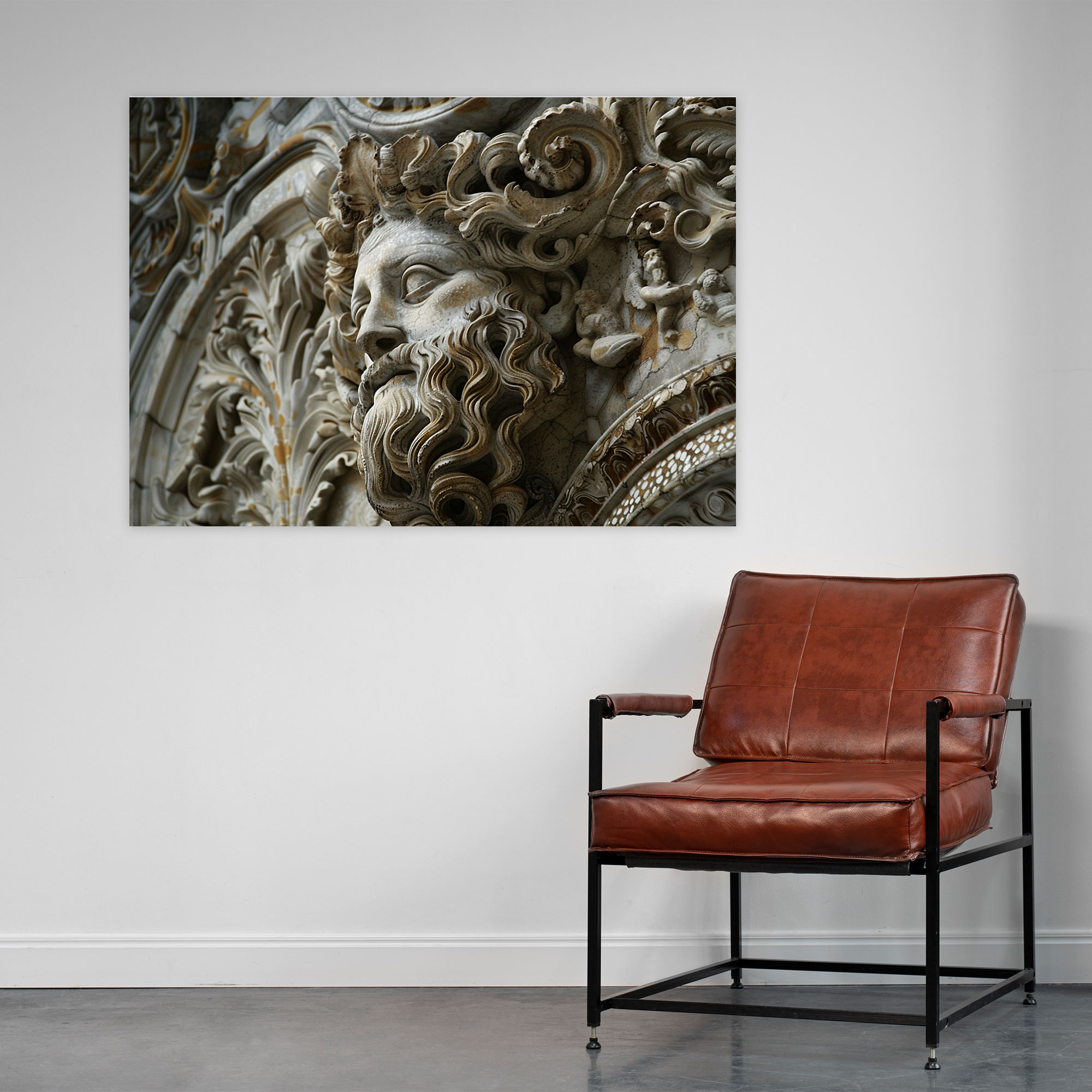 Michelangelo Wall Decoration – Divine Inspiration Canvas Print - Michelangelo, Canvas Print, Michelangelo, Canvas Wall Art